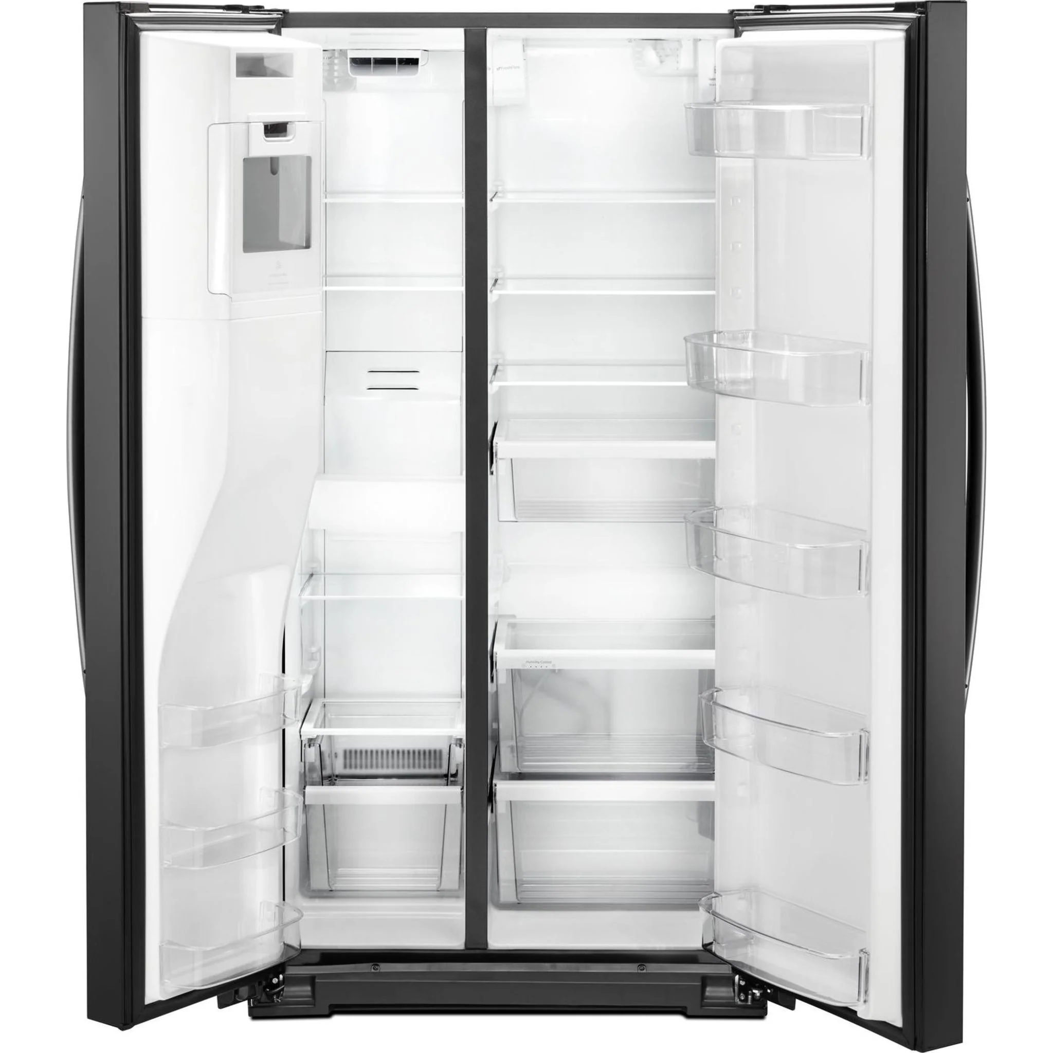 Whirlpool 36" Wide Counter Depth Side-by-Side Refrigerator - 21 cu. ft. - Black (WRS571CIHB) - Image 18