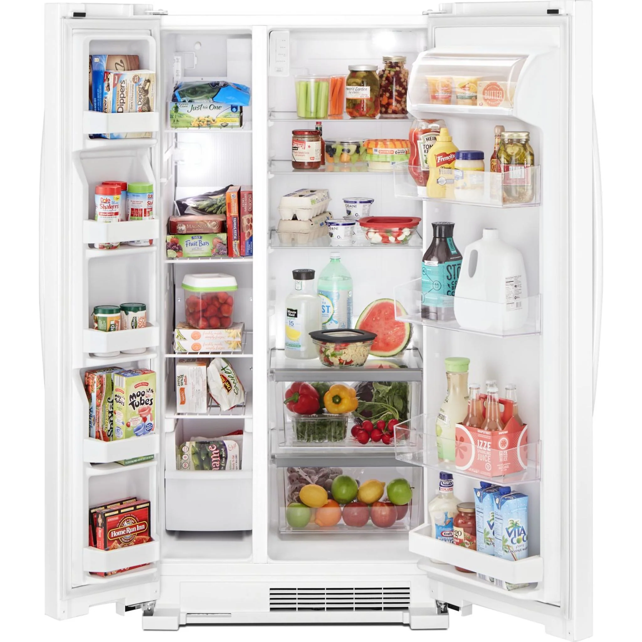 Whirlpool 33-inch Wide Side-by-Side Refrigerator - 22 cu. ft. -White (WRS312SNHW) - Image 19