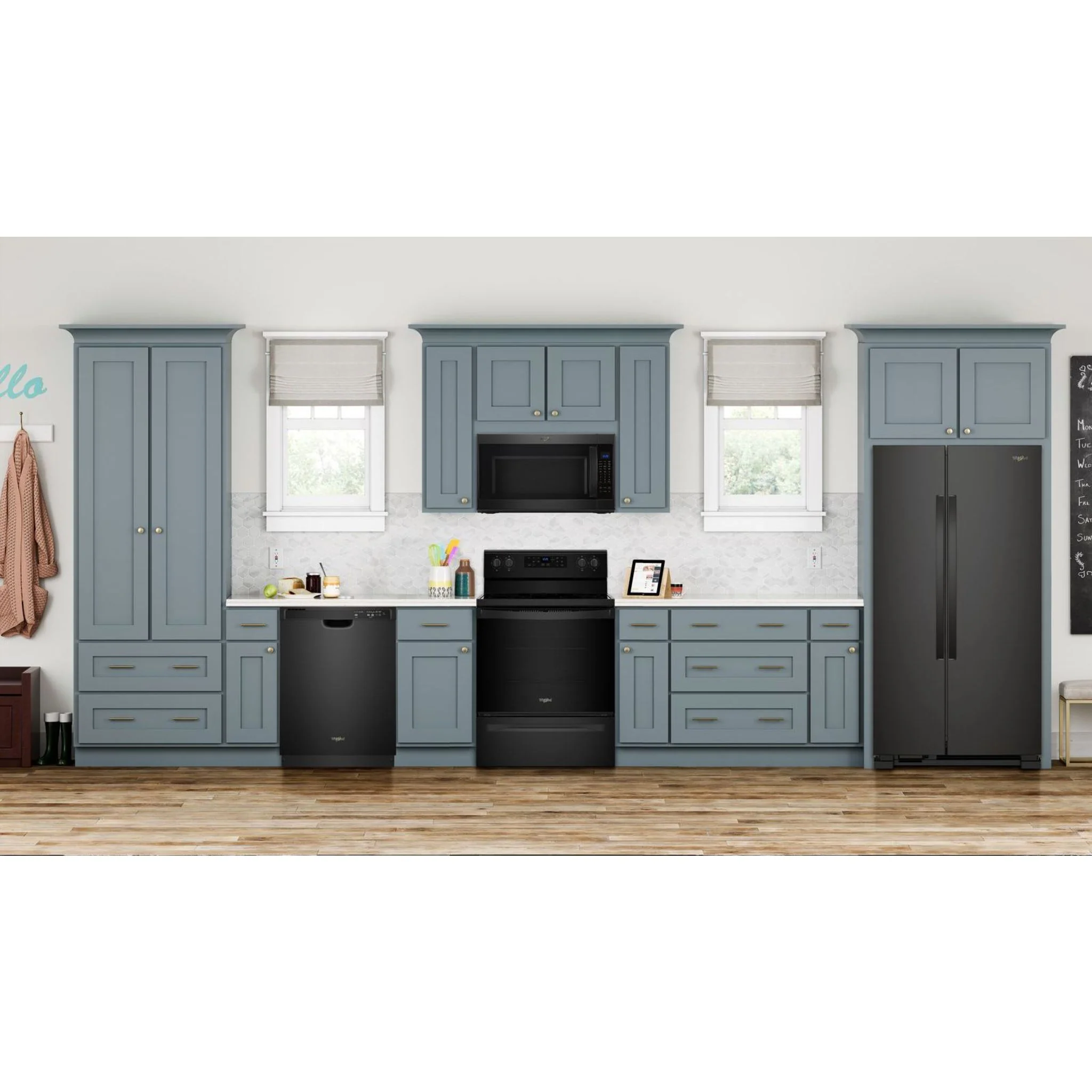 Whirlpool 36-inch Wide Side-by-Side Refrigerator - 25 cu. ft. -Black (WRS315SNHB) - Image 14