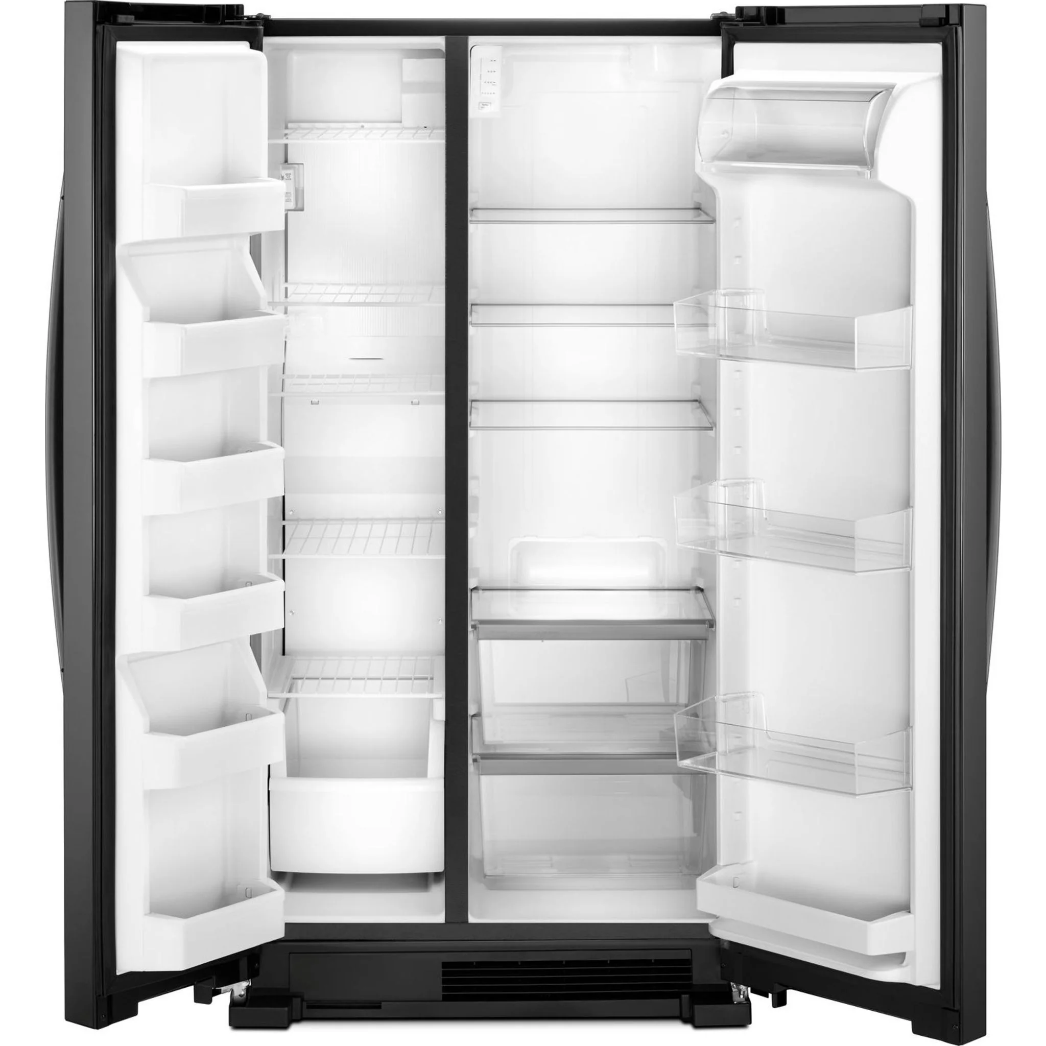 Whirlpool 36-inch Wide Side-by-Side Refrigerator - 25 cu. ft. -Black (WRS315SNHB) - Image 9