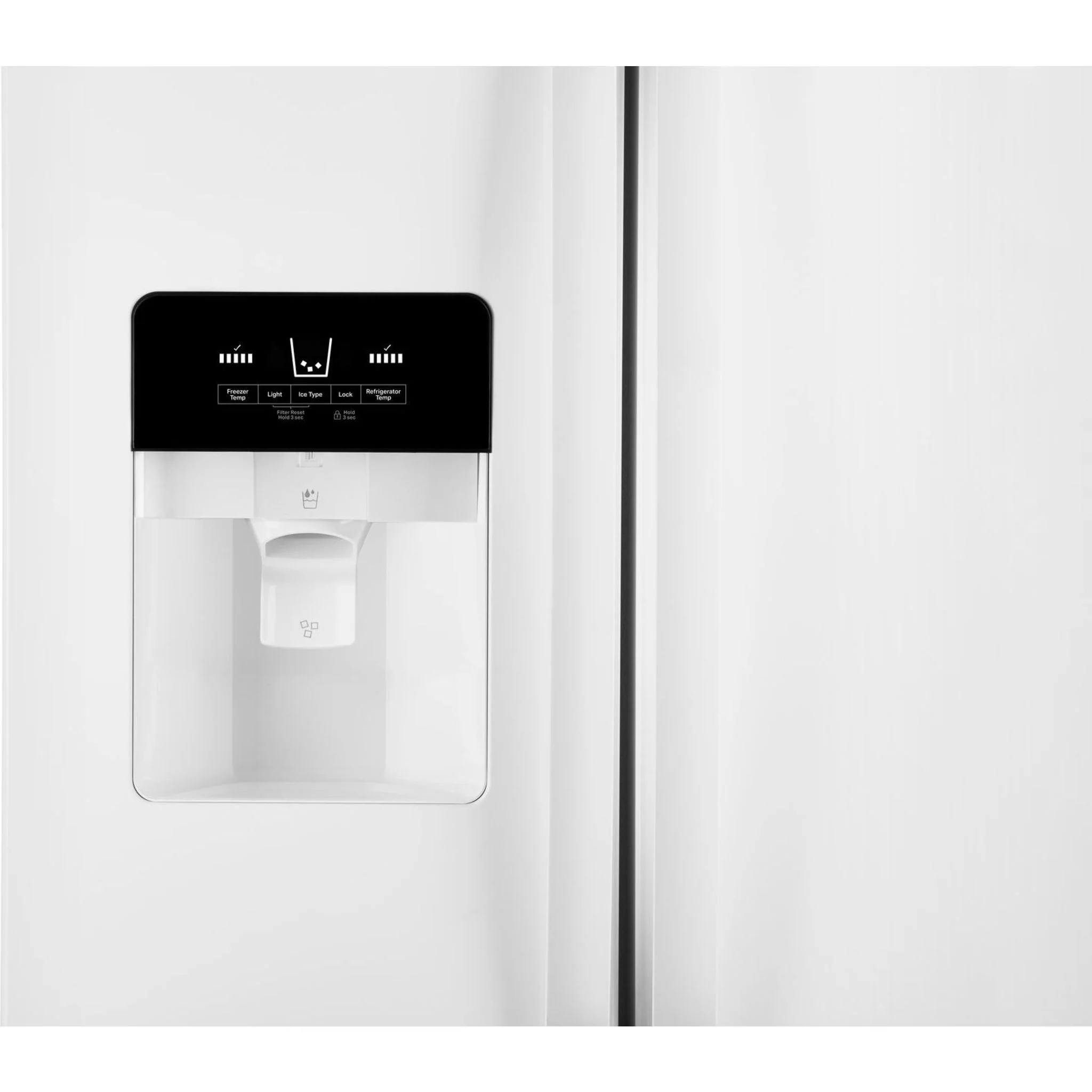Whirlpool 36-inch Wide Side-by-Side Refrigerator - 25 cu. ft. -White (WRS325SDHW) - Image 11