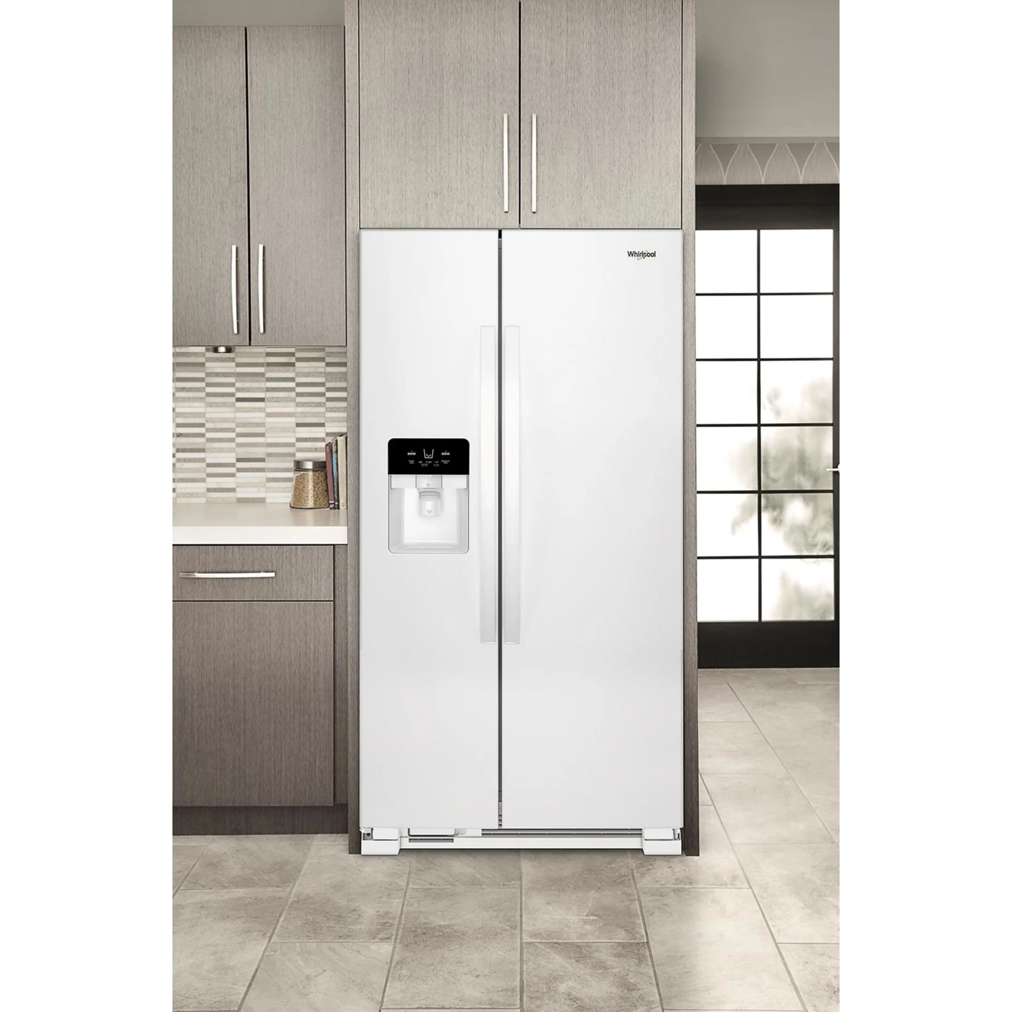 Whirlpool 36-inch Wide Side-by-Side Refrigerator - 25 cu. ft. -White (WRS325SDHW) - Image 22
