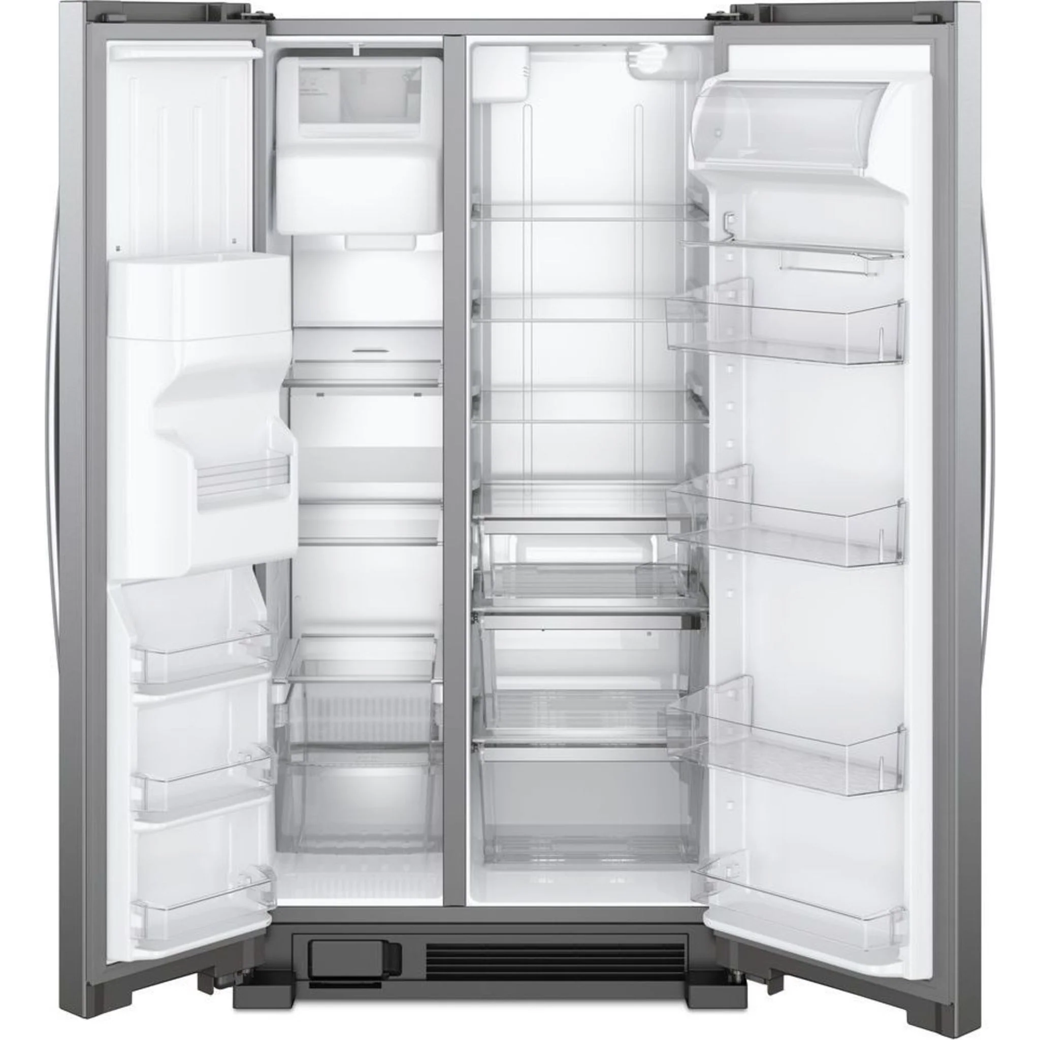 Whirlpool 36-inch Wide Side-by-Side Refrigerator - 25 cu. ft. -Fingerprint Resistant (WRS325SDHZ) - Image 2