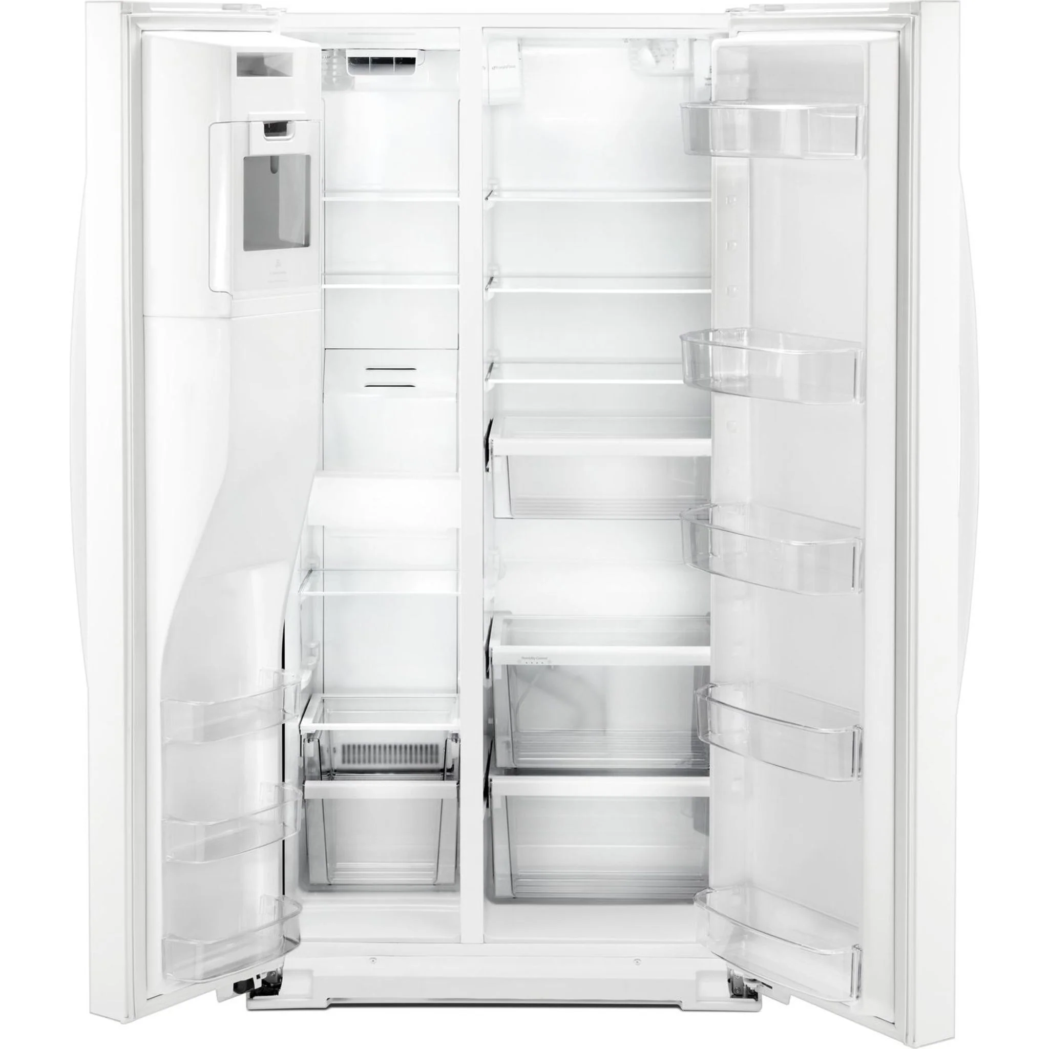 Whirlpool 36" Wide Counter Depth Side-by-Side Refrigerator - 21 cu. ft. - White (WRS571CIHW) - Image 22