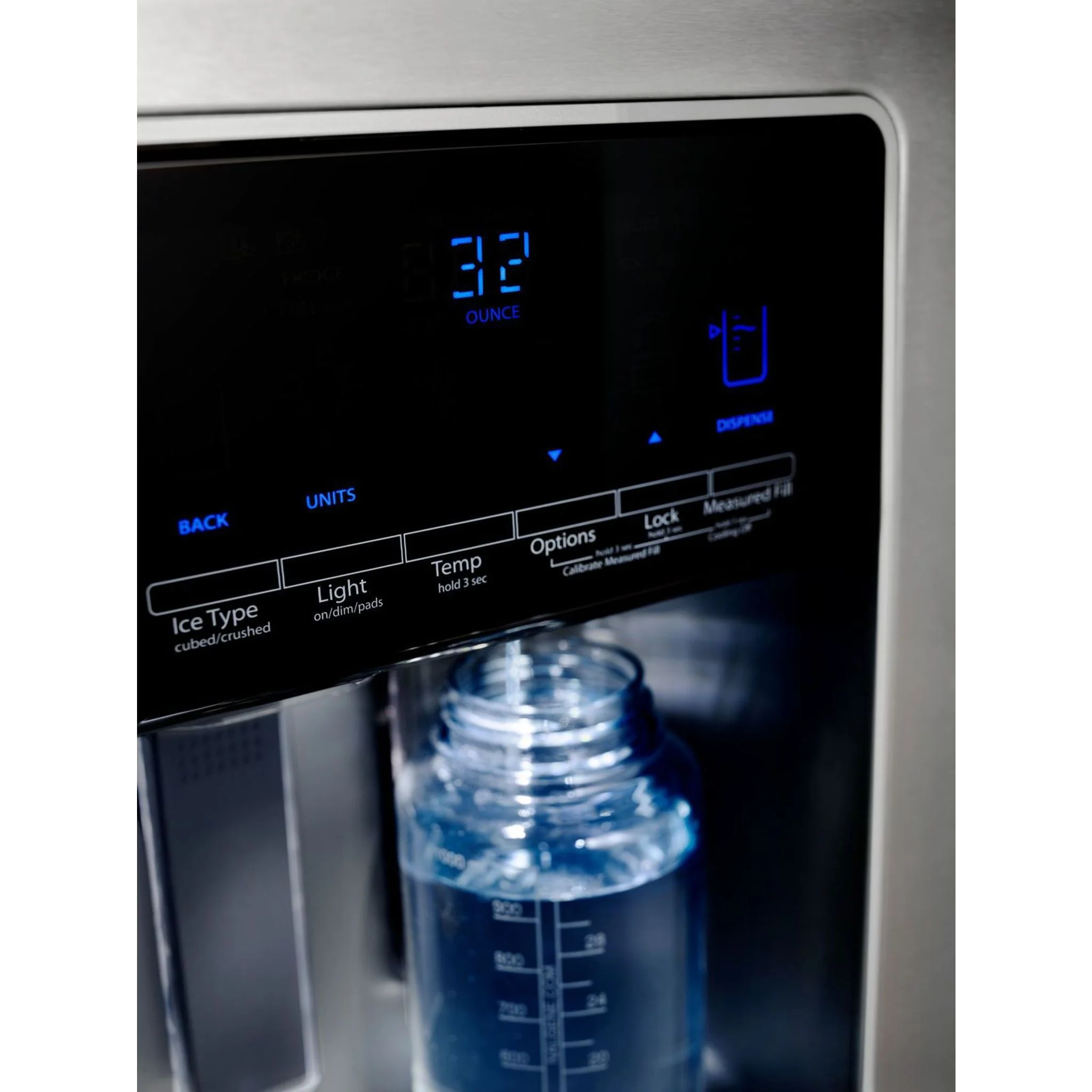 Whirlpool 36" Wide Counter Depth Side-by-Side Refrigerator - 21 cu. ft. - Fingerprint Resistant Stainless Steel (WRS571CIHZ) - Image 15