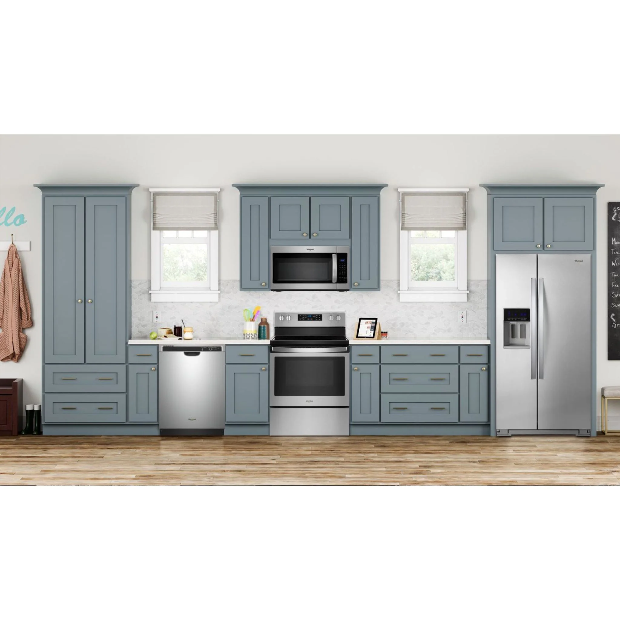 Whirlpool 36" Wide Counter Depth Side-by-Side Refrigerator - 21 cu. ft. - Fingerprint Resistant Stainless Steel (WRS571CIHZ) - Image 19