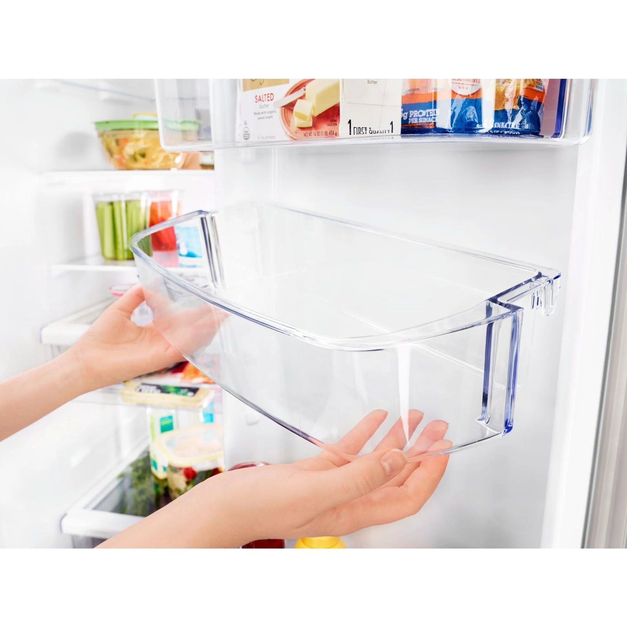 Whirlpool 36" Wide Side-by-Side Refrigerator - 28 cu. ft. - Black Stainless (WRS588FIHV) - Image 13
