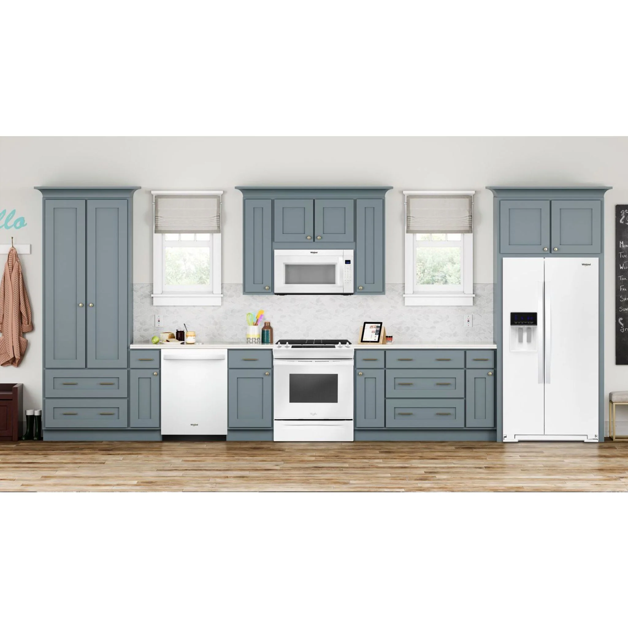 Whirlpool 36" Wide Side-by-Side Refrigerator - 28 cu. ft. - White (WRS588FIHW) - Image 28