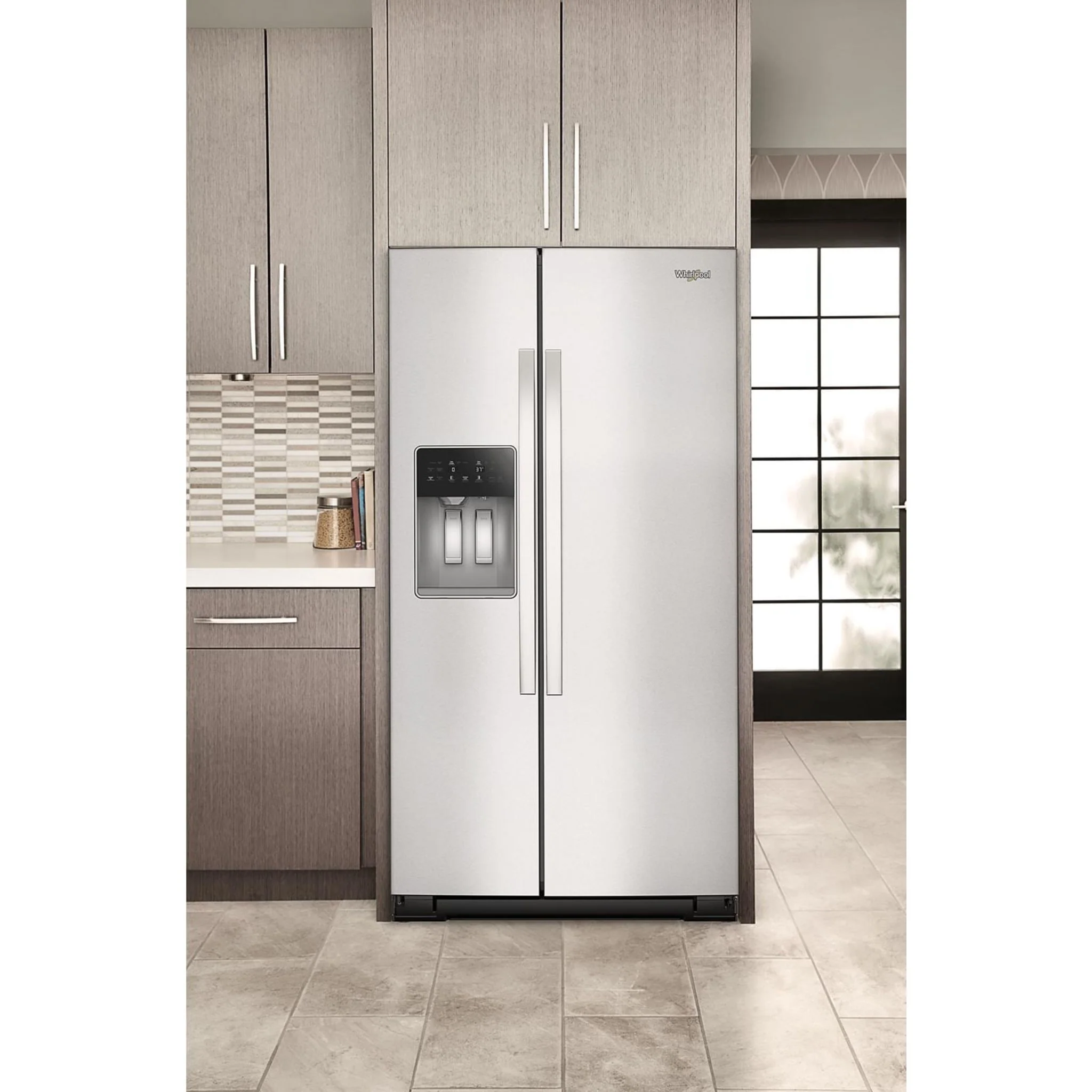 Whirlpool 36-inch Counter Depth Side-by-Side Refrigerator with TruCoolSystem -Fingerprint Resistant Stainless Steel (WRSC5536RZ) - Image 20