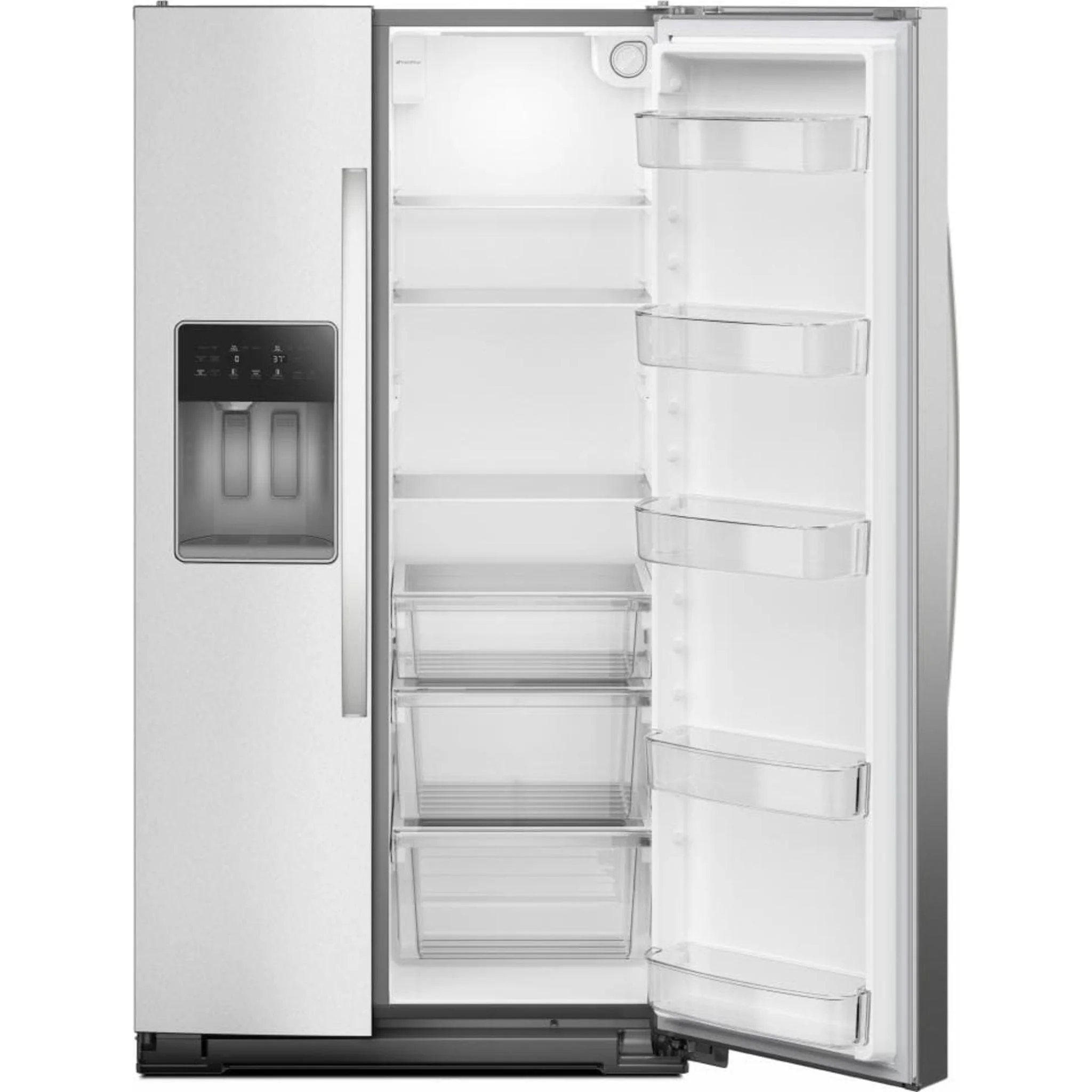 Whirlpool 36-inch Counter Depth Side-by-Side Refrigerator with TruCoolSystem -Fingerprint Resistant Stainless Steel (WRSC5536RZ) - Image 9