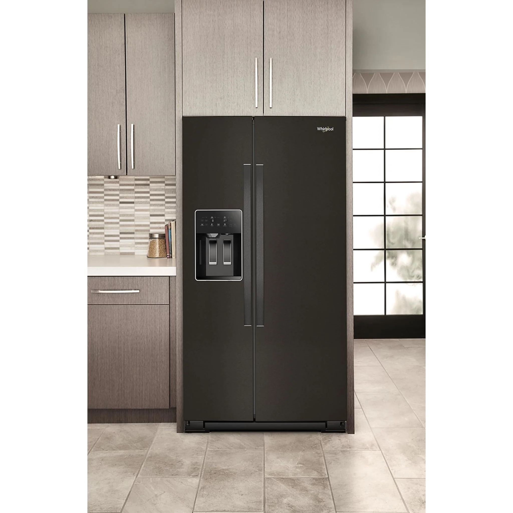 Whirlpool 36-inch Full Depth Side-by-Side Refrigerator with TruCoolSystem -Black Stainless Finish (WRSF5536RV) - Image 14