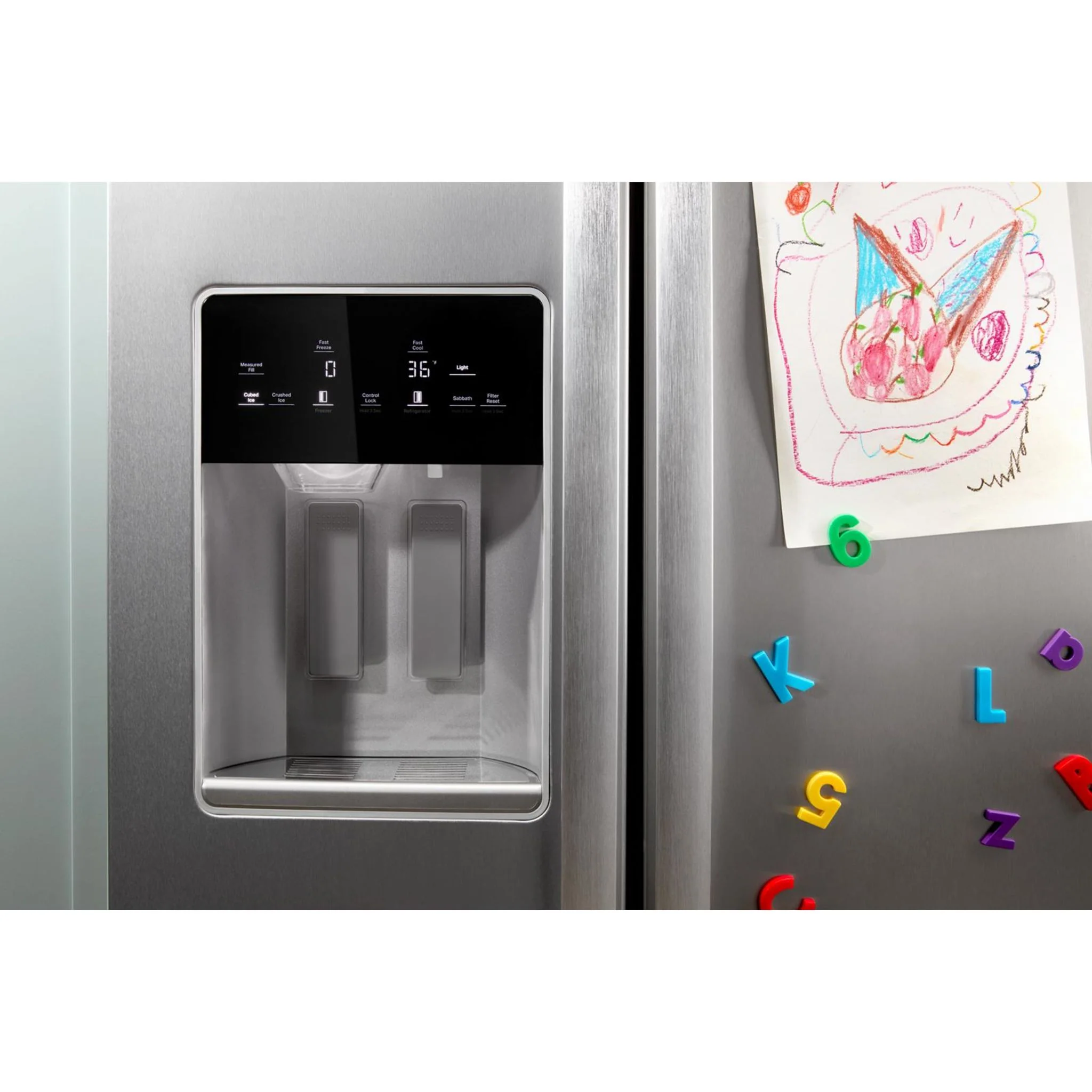 Whirlpool 36-inch Full Depth Side-by-Side Refrigerator with TruCoolSystem -White (WRSF5536RW) - Image 9