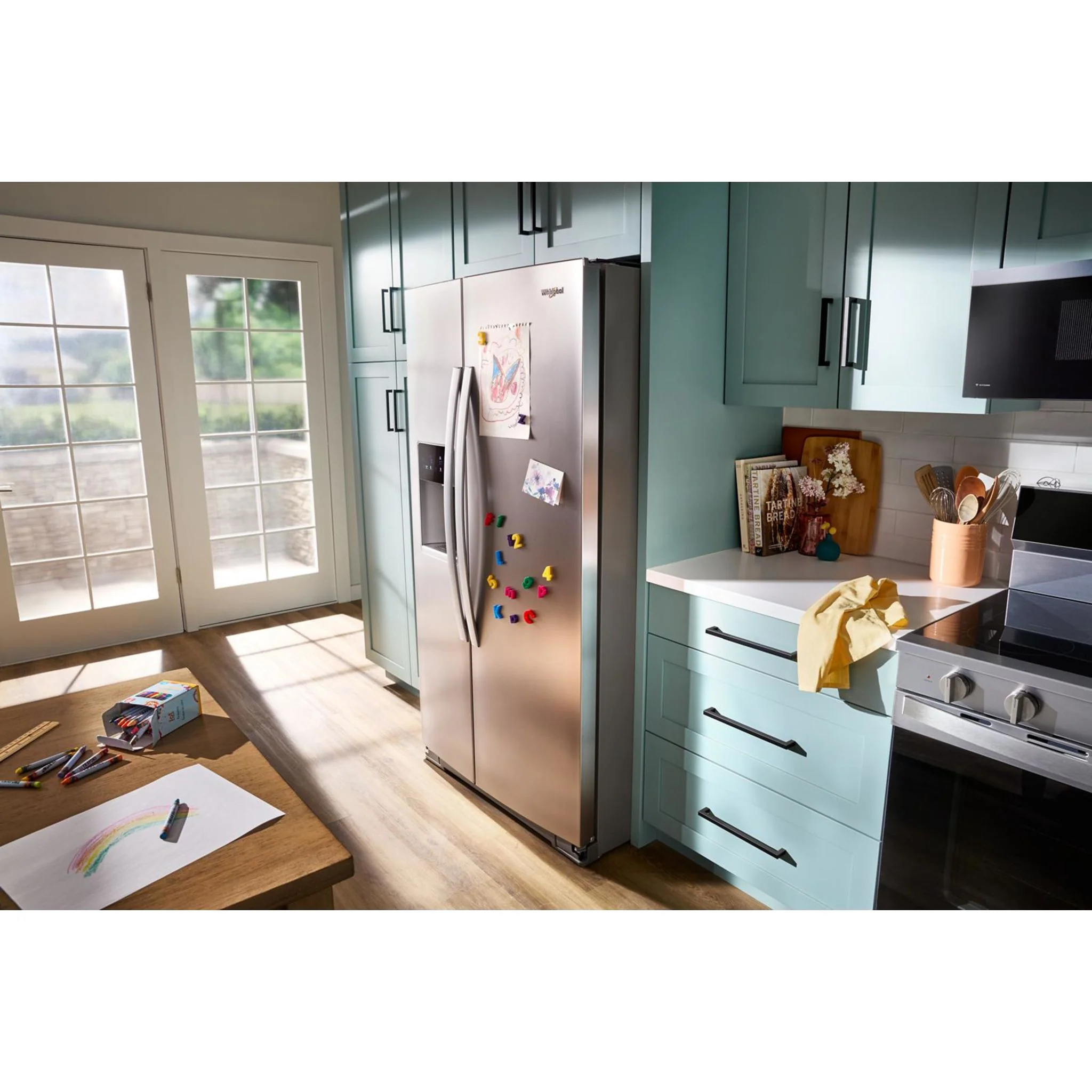 Whirlpool 36-inch Full Depth Side-by-Side Refrigerator with TruCoolSystem -Fingerprint Resistant Stainless Steel (WRSF5536RZ) - Image 20