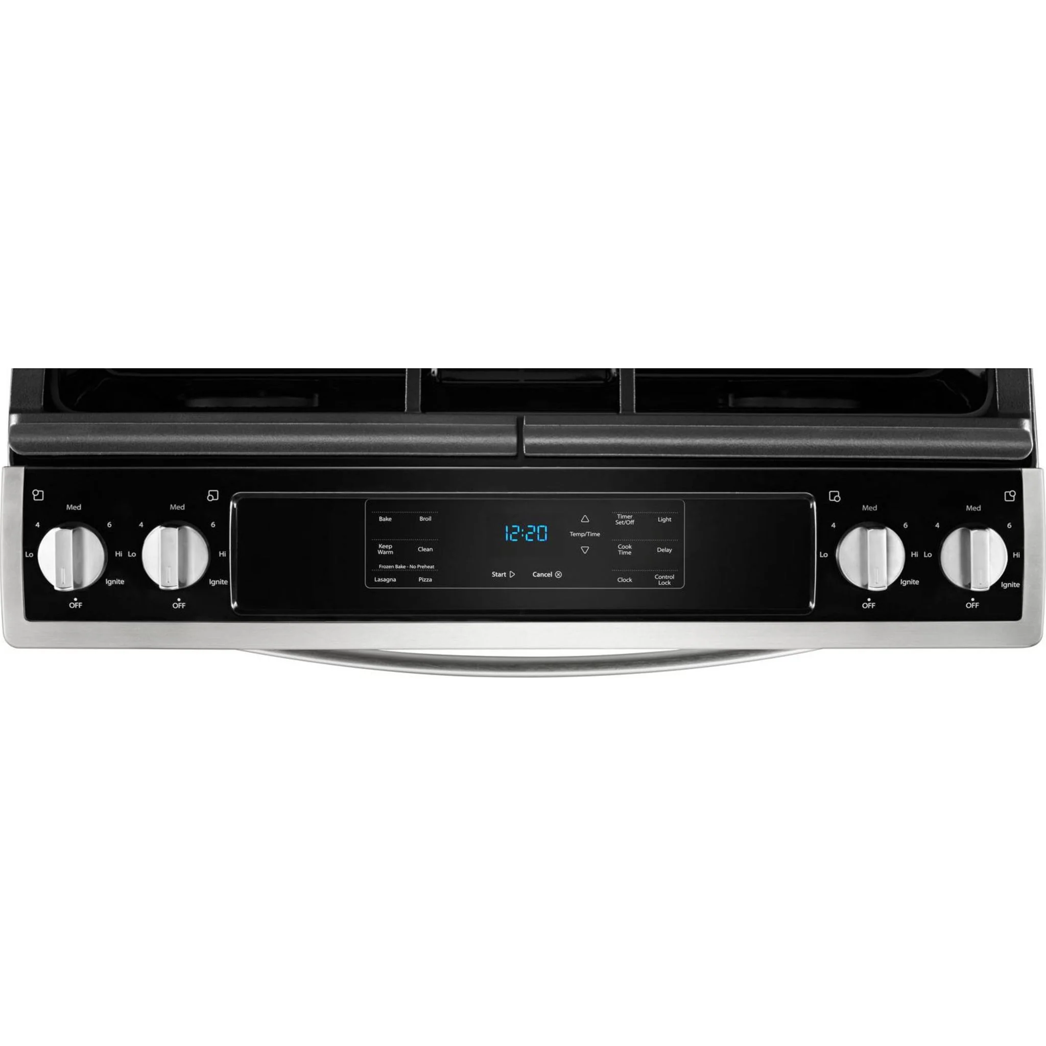 Whirlpool 5.0 cu. ft. Front Control Gas Range with cast-iron grates (WEG515S0FS) - Image 13
