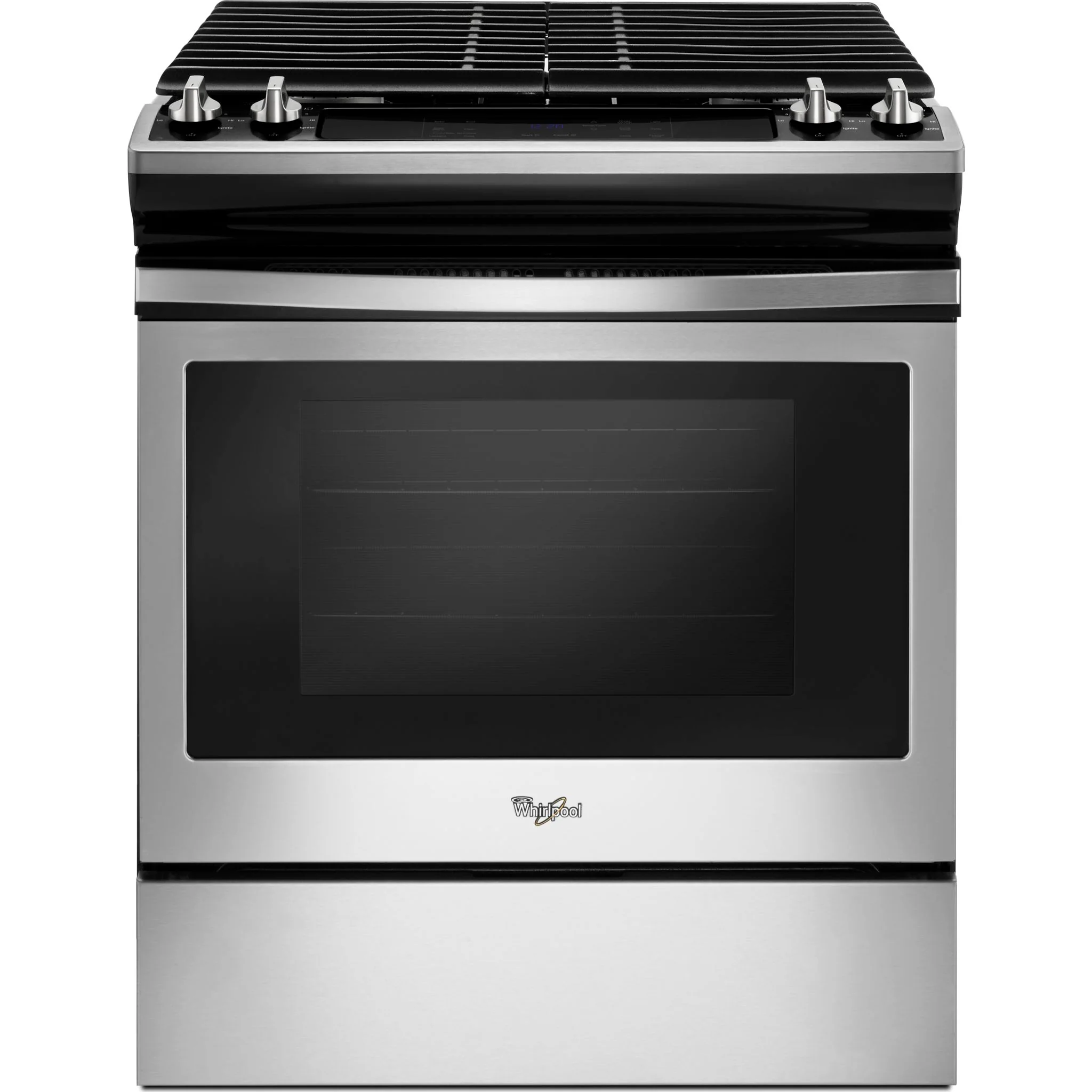 Whirlpool 5.0 cu. ft. Front Control Gas Range with cast-iron grates (WEG515S0FS) - Image 9