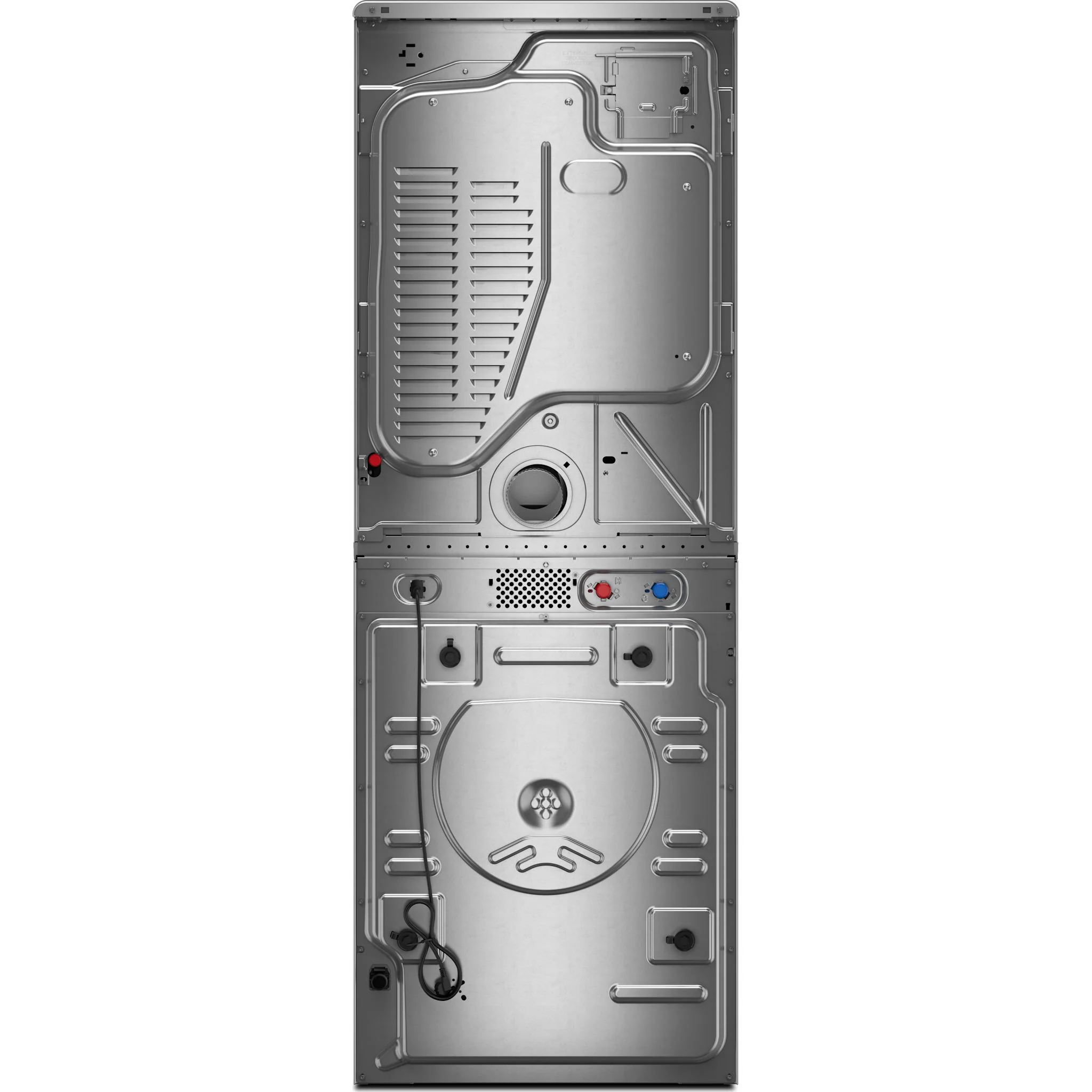 Whirlpool Smart ENERGY STAR® Front Load Laundry Tower with FreshFlowTM Vent System and UV Clean Technology 5.2 cu. ft. I.E.C. Washer & 7.4 cu. ft. Gas Dryer - Radiant Silver (WGF5727TR) - Image 6