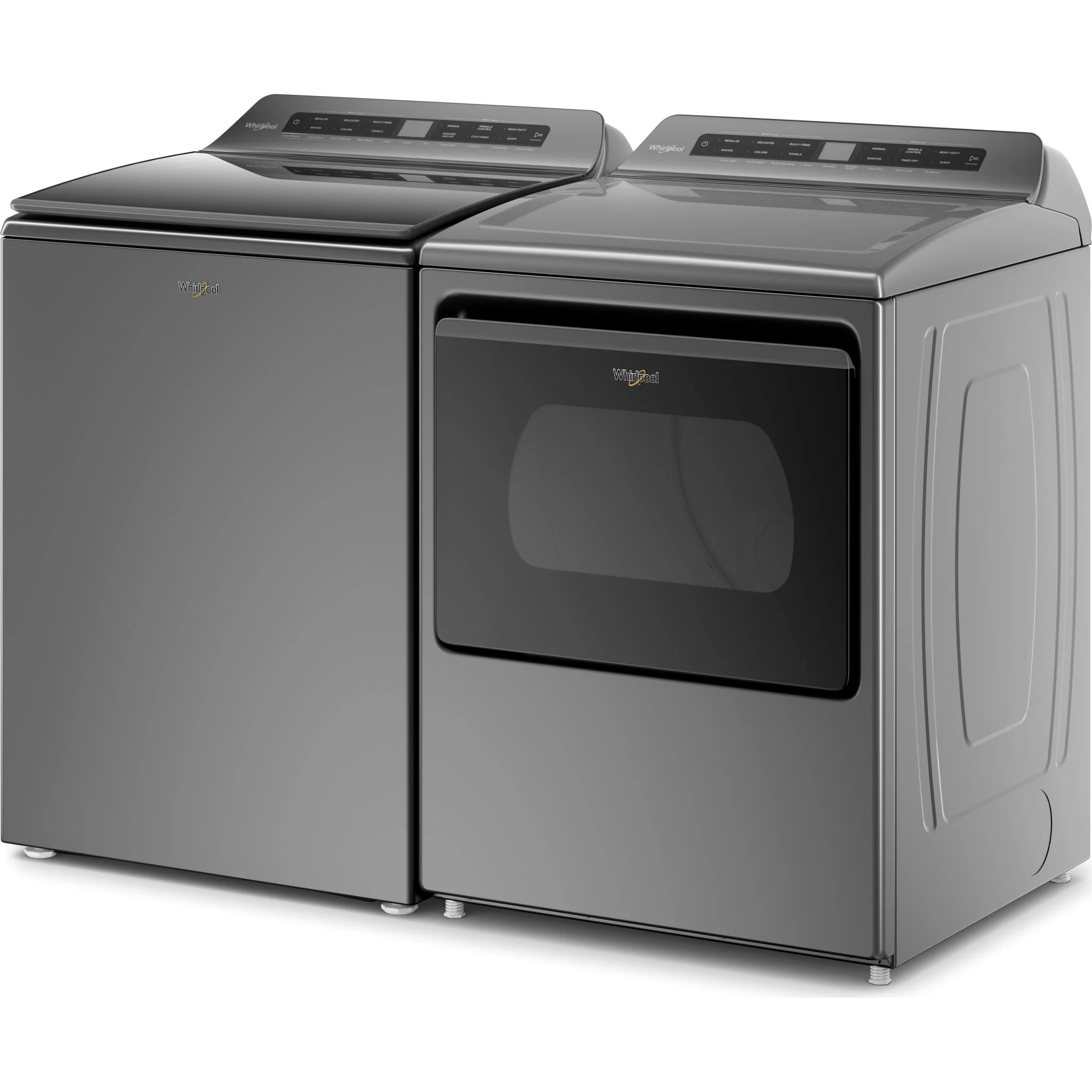Whirlpool Top Load Pair (WHL1477664K) - Chrome Shadow - Image 3