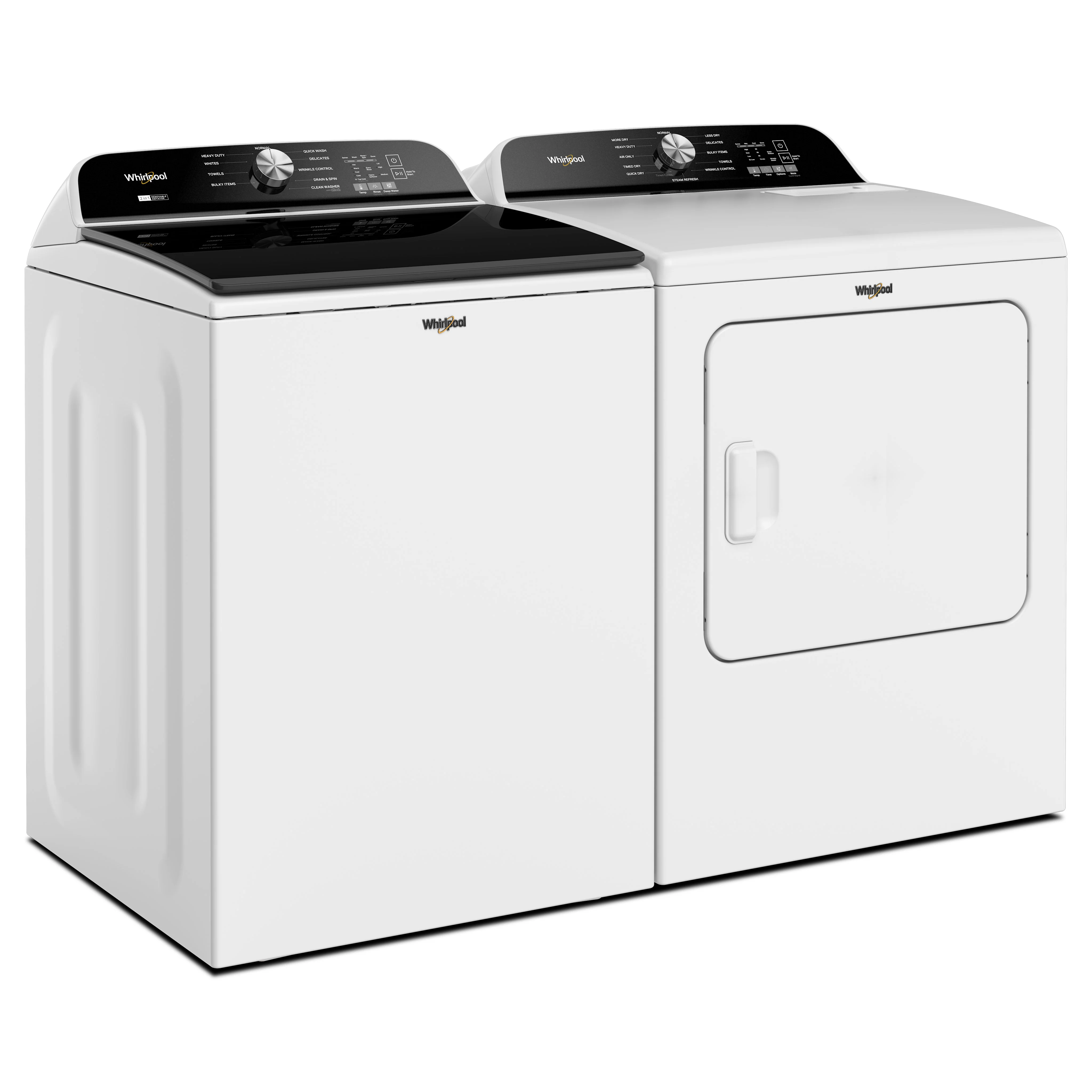 Whirlpool Top Load Pair (WTW6157PW-YWED6150PW ) - Image 3