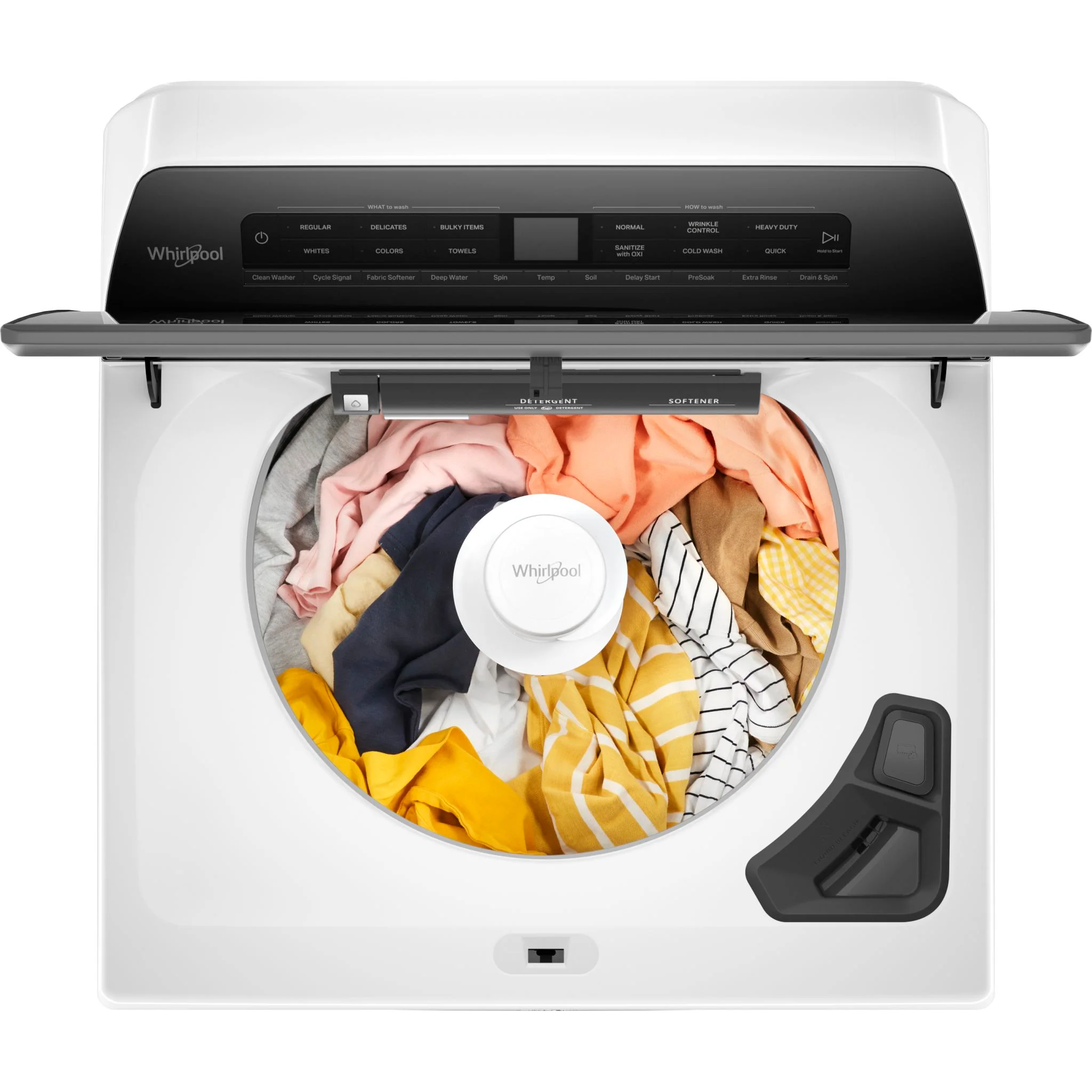 Whirlpool 5.4 cu. ft. I.E.C. Top Load Washer with Pretreat Station (WTW5105HW) - Image 11