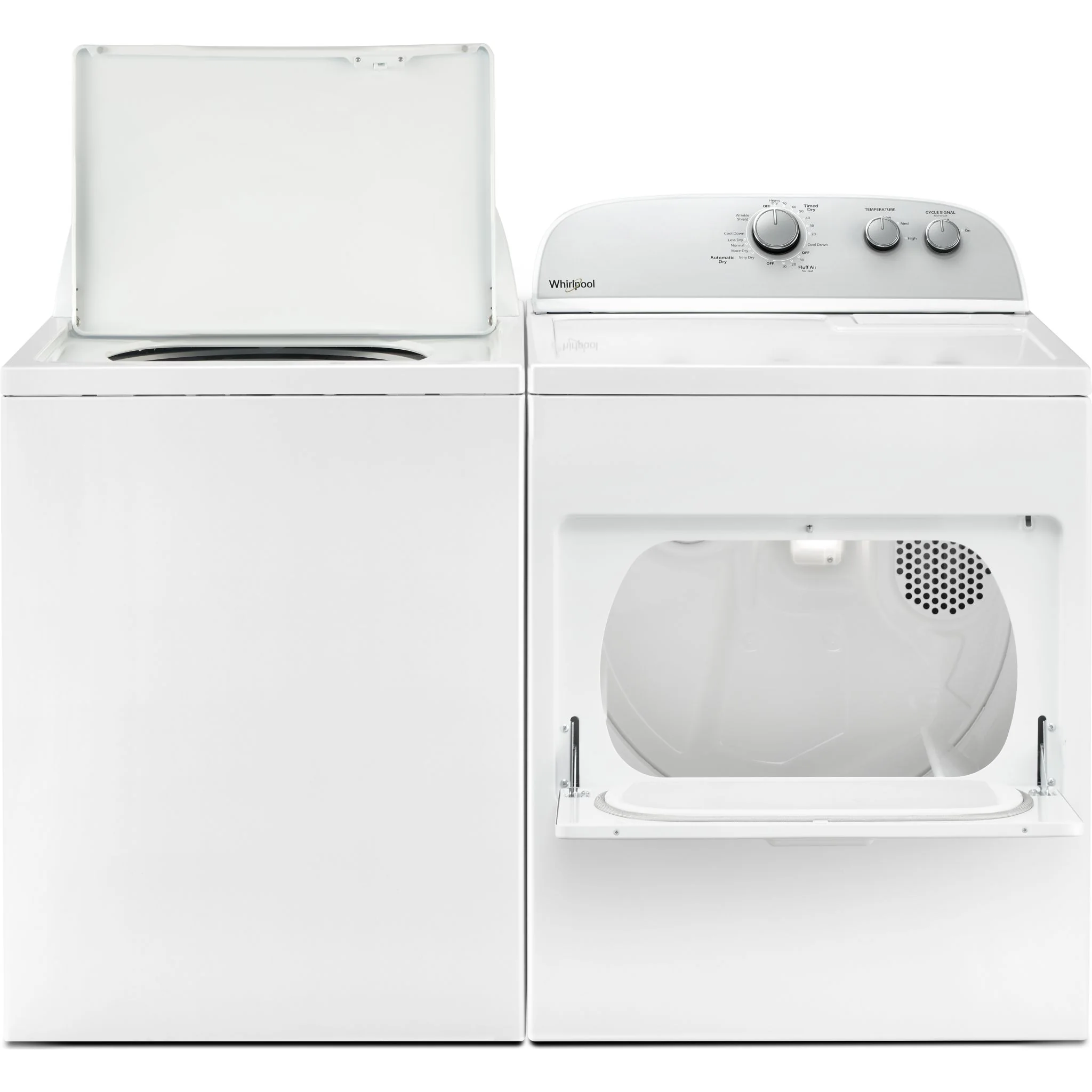 Whirlpool 4.5 cu.ft.  Top Load Washer with Removable Agitator - White (WTW4957PW) - Image 12