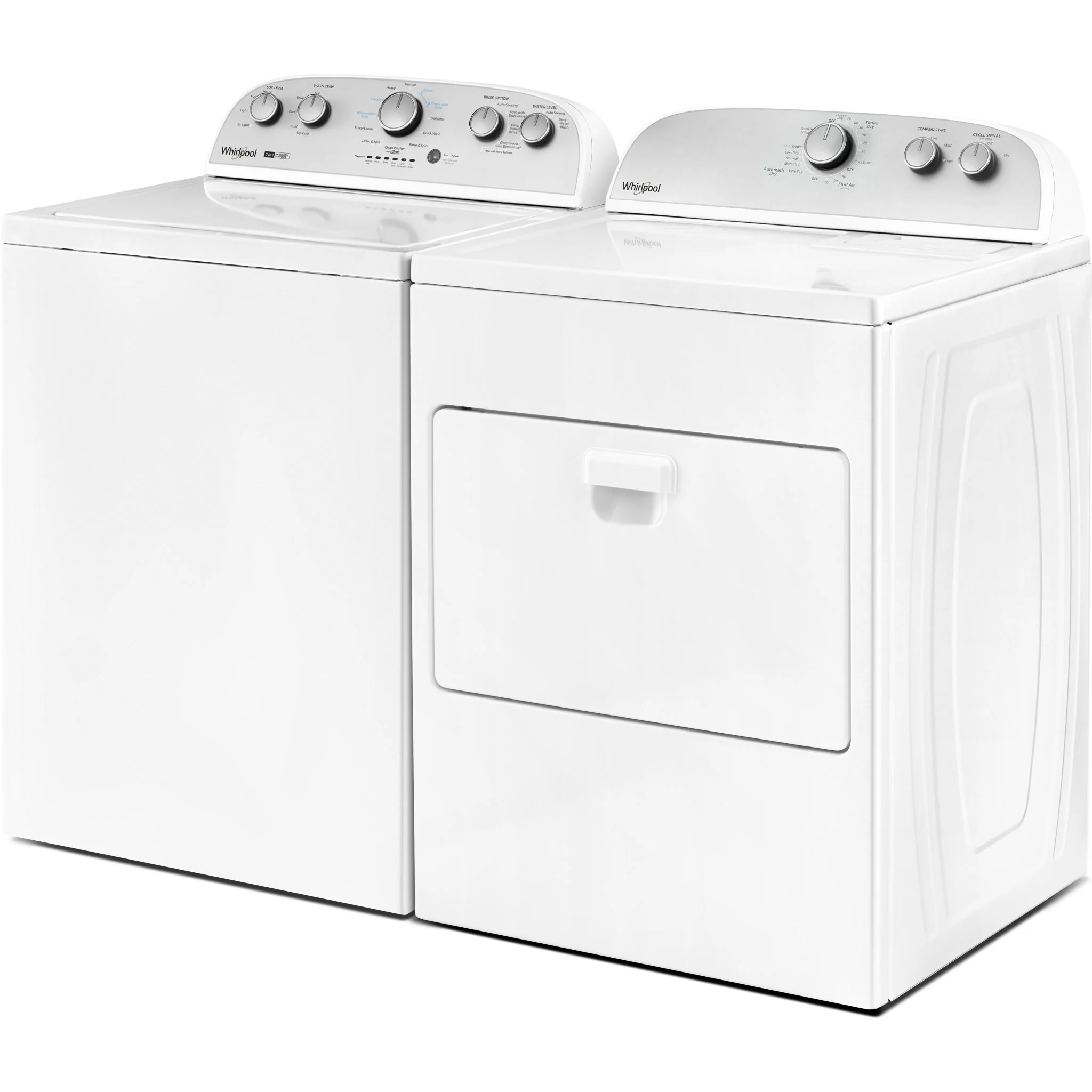 Whirlpool 4.5 cu.ft.  Top Load Washer with Removable Agitator - White (WTW4957PW) - Image 13