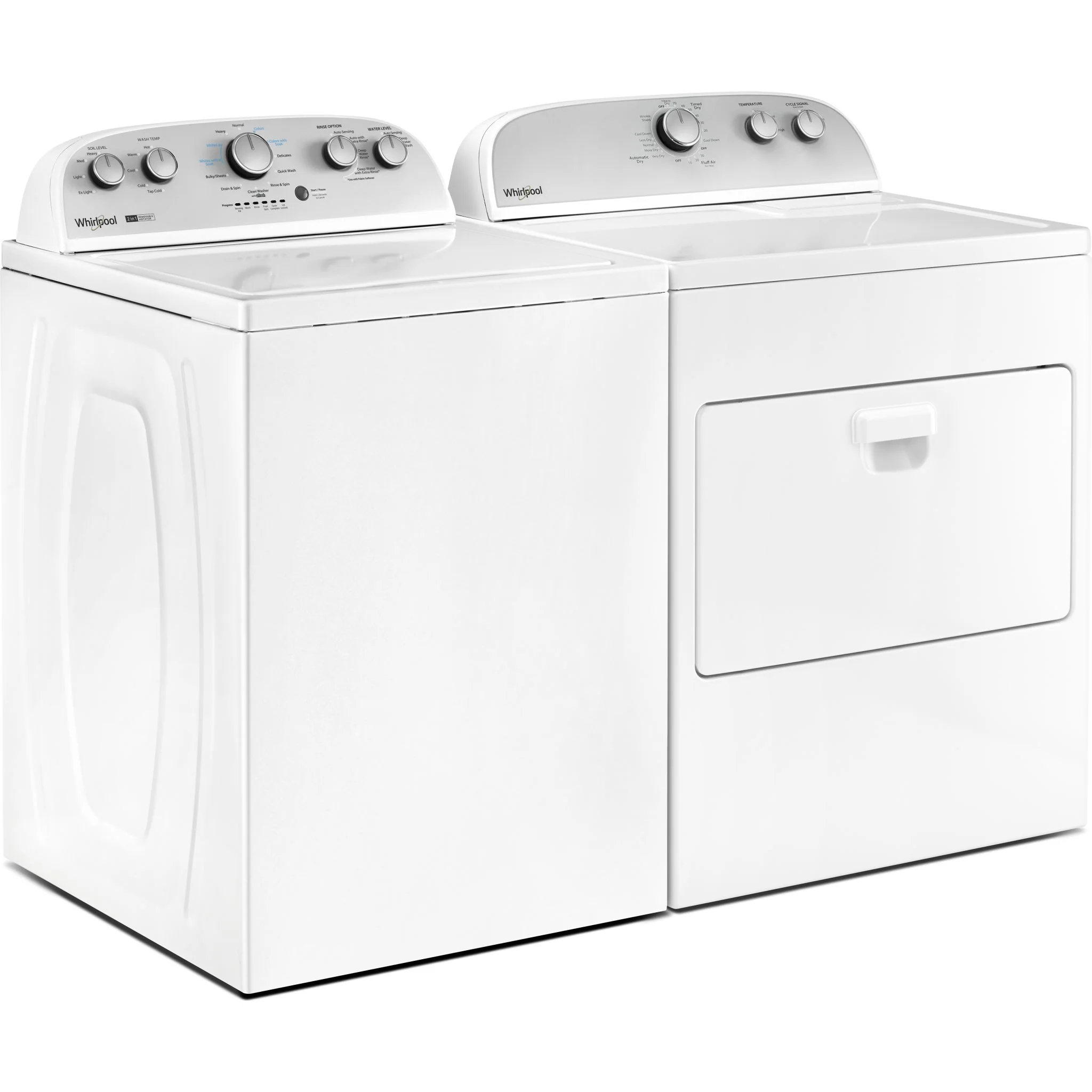 Whirlpool 4.5 cu.ft.  Top Load Washer with Removable Agitator - White (WTW4957PW) - Image 14