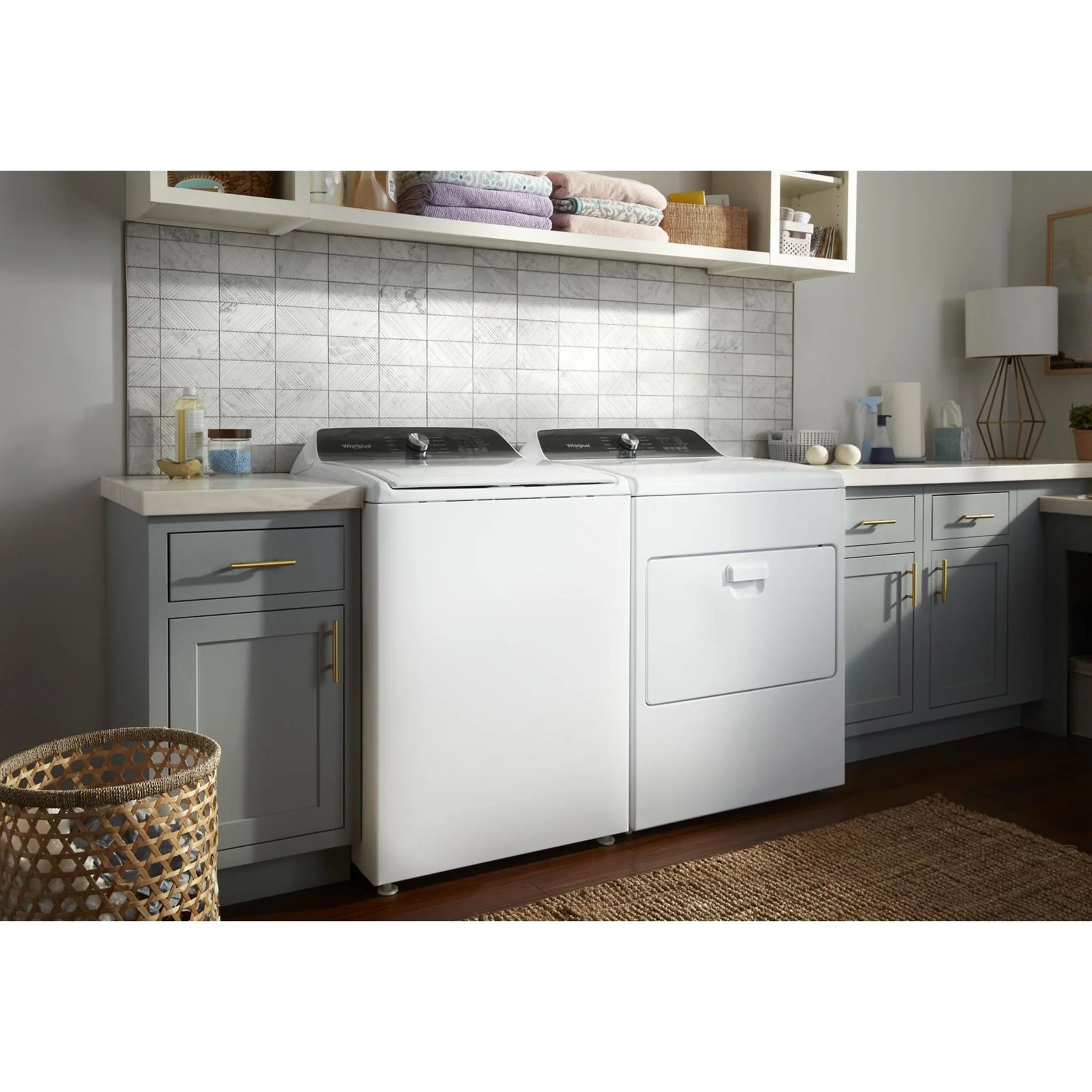 Whirlpool 5.2 cu. ft. Top Load Agitator Washer with Built-In Faucet - White (WTW5015LW) - Image 11