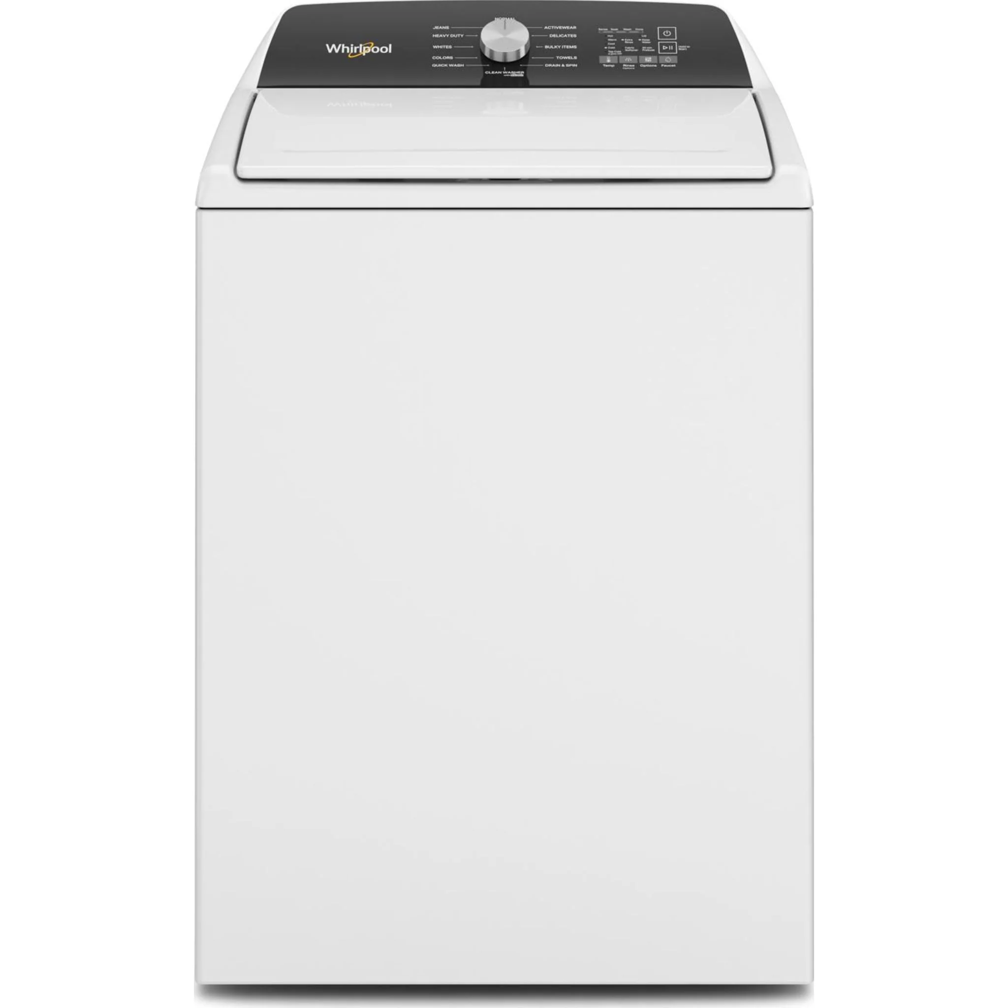 Whirlpool 5.2 cu. ft. Top Load Agitator Washer with Built-In Faucet - White (WTW5015LW) - Image 2