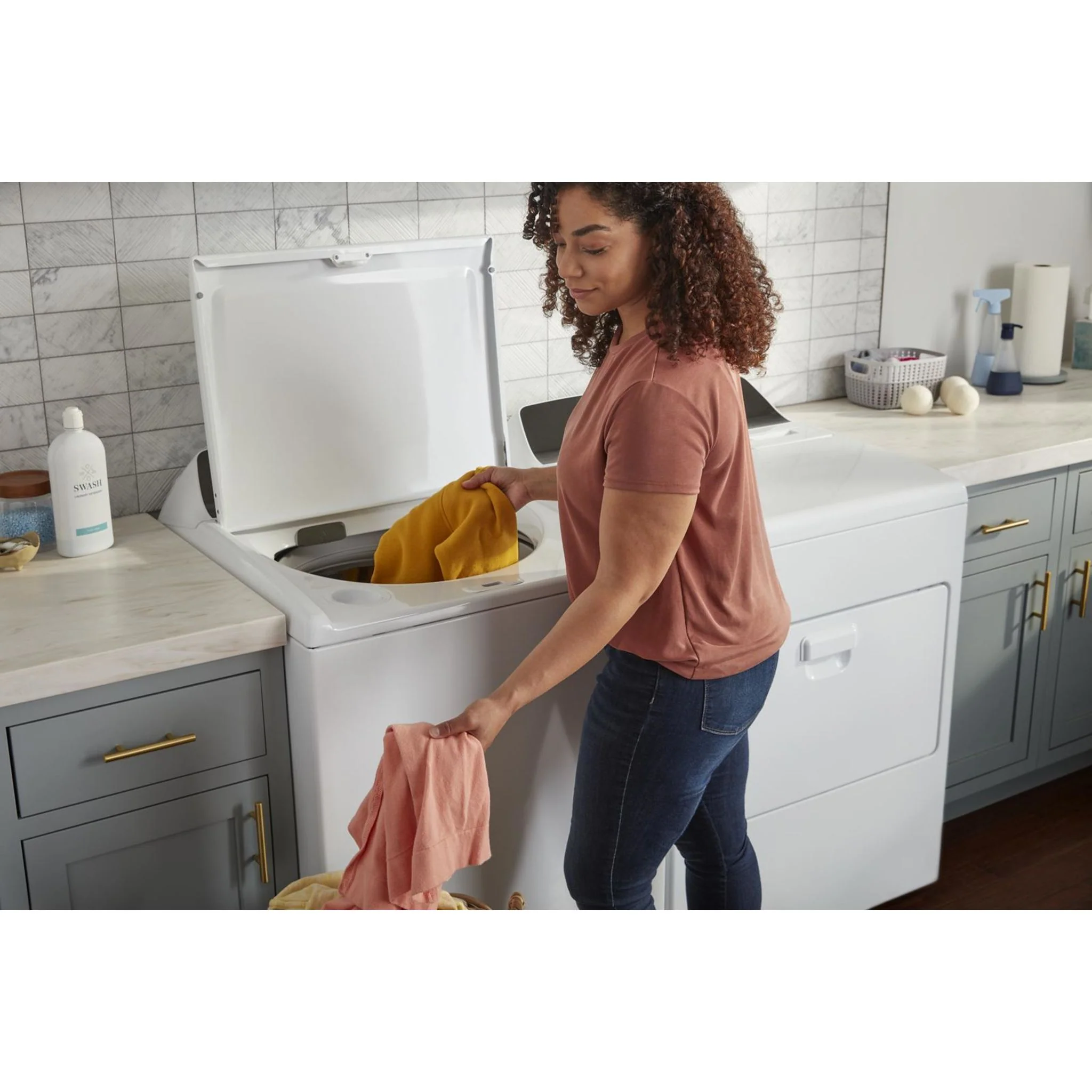 Whirlpool 5.2 cu. ft. Top Load Agitator Washer with Built-In Faucet - White (WTW5015LW) - Image 25