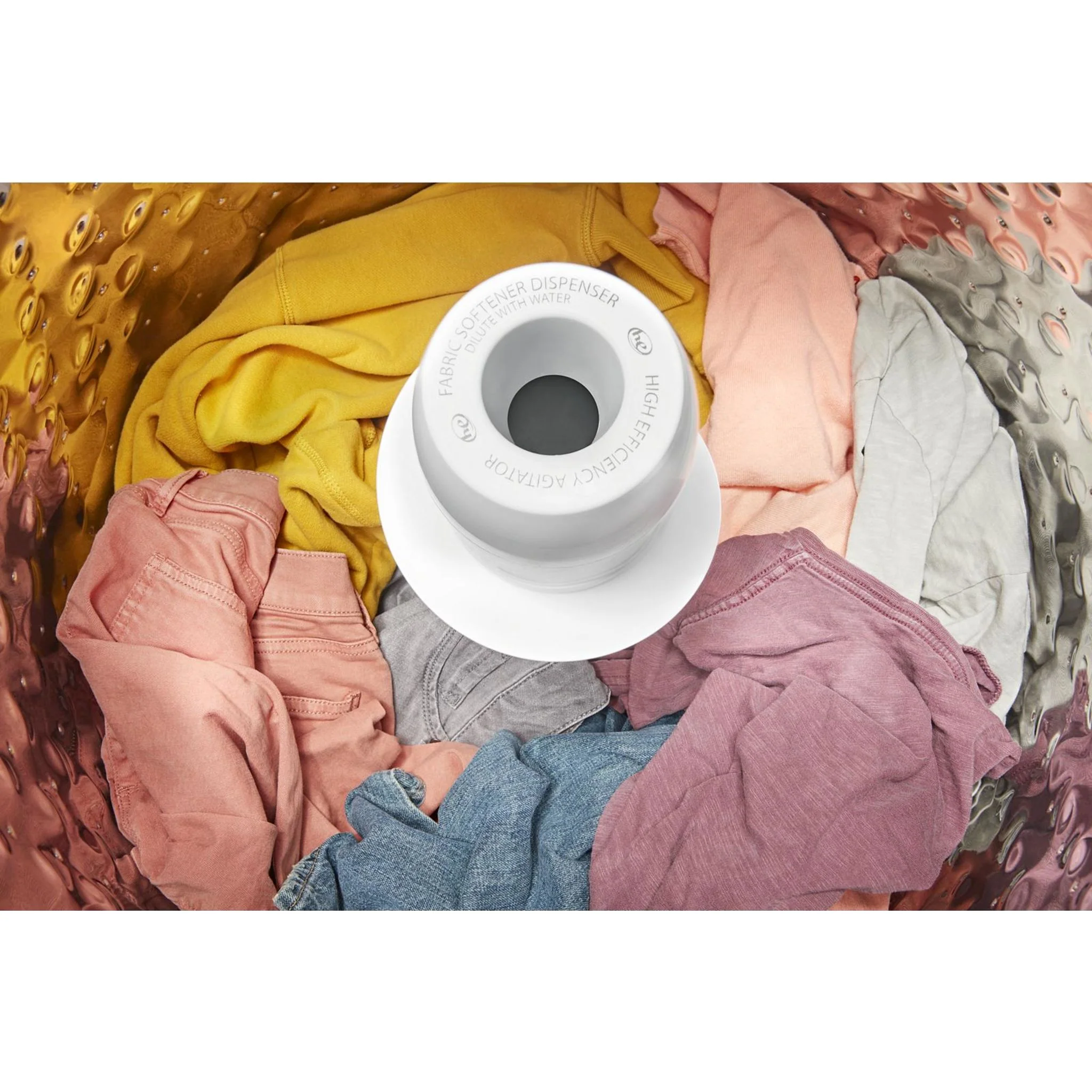 Whirlpool 5.2 cu. ft. Top Load Agitator Washer with Built-In Faucet - White (WTW5015LW) - Image 3