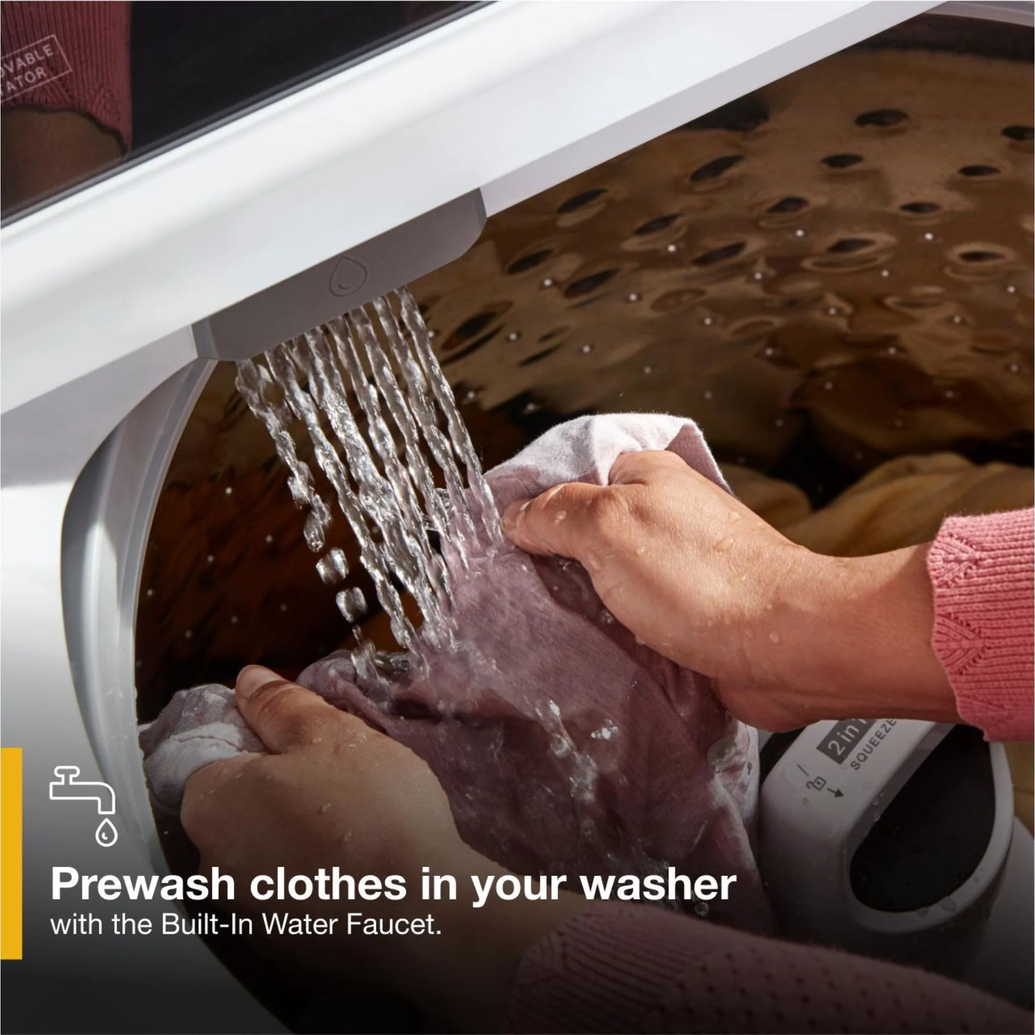 Whirlpool 5.4 - 5.5 Cu. Ft. Capacity Top Load Washer with Removable Agitator -White (WTW5057LW) - Image 40