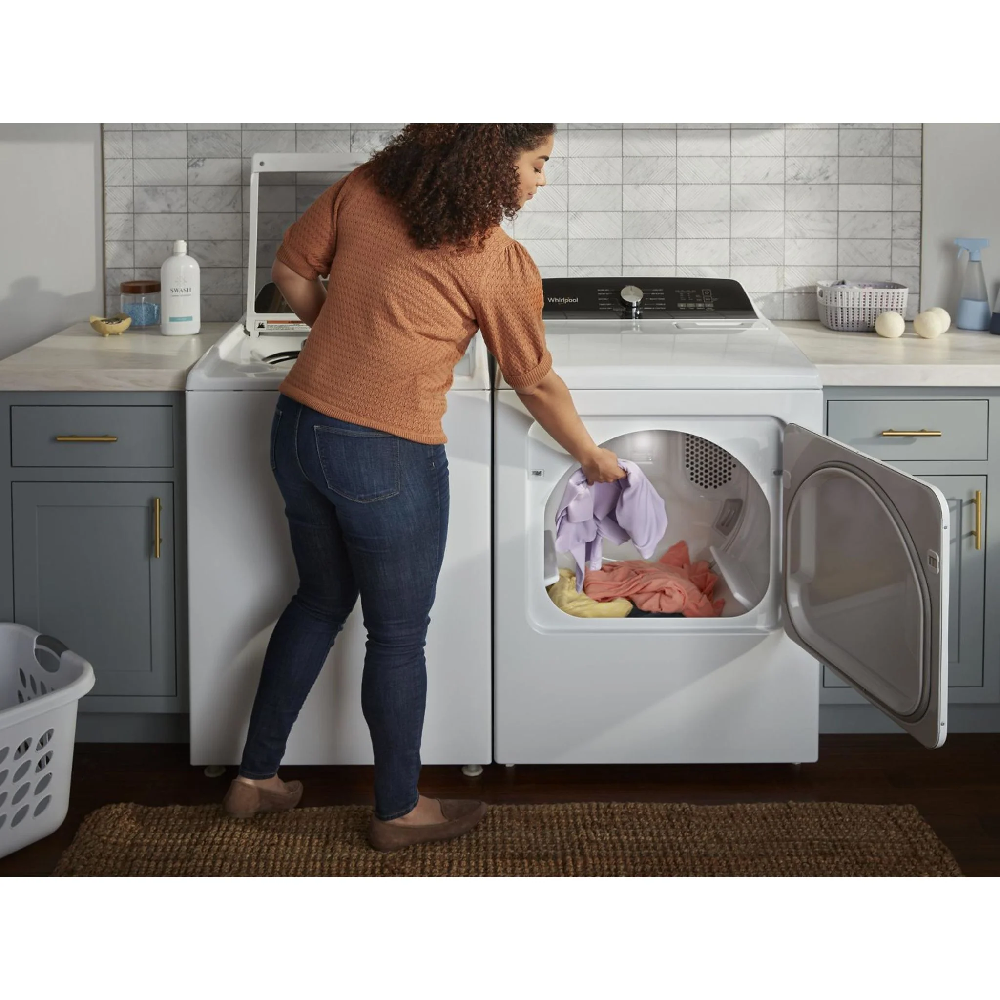 Whirlpool 5.4 - 5.5 Cu. Ft. Capacity Top Load Washer with Removable Agitator -White (WTW5057LW) - Image 43