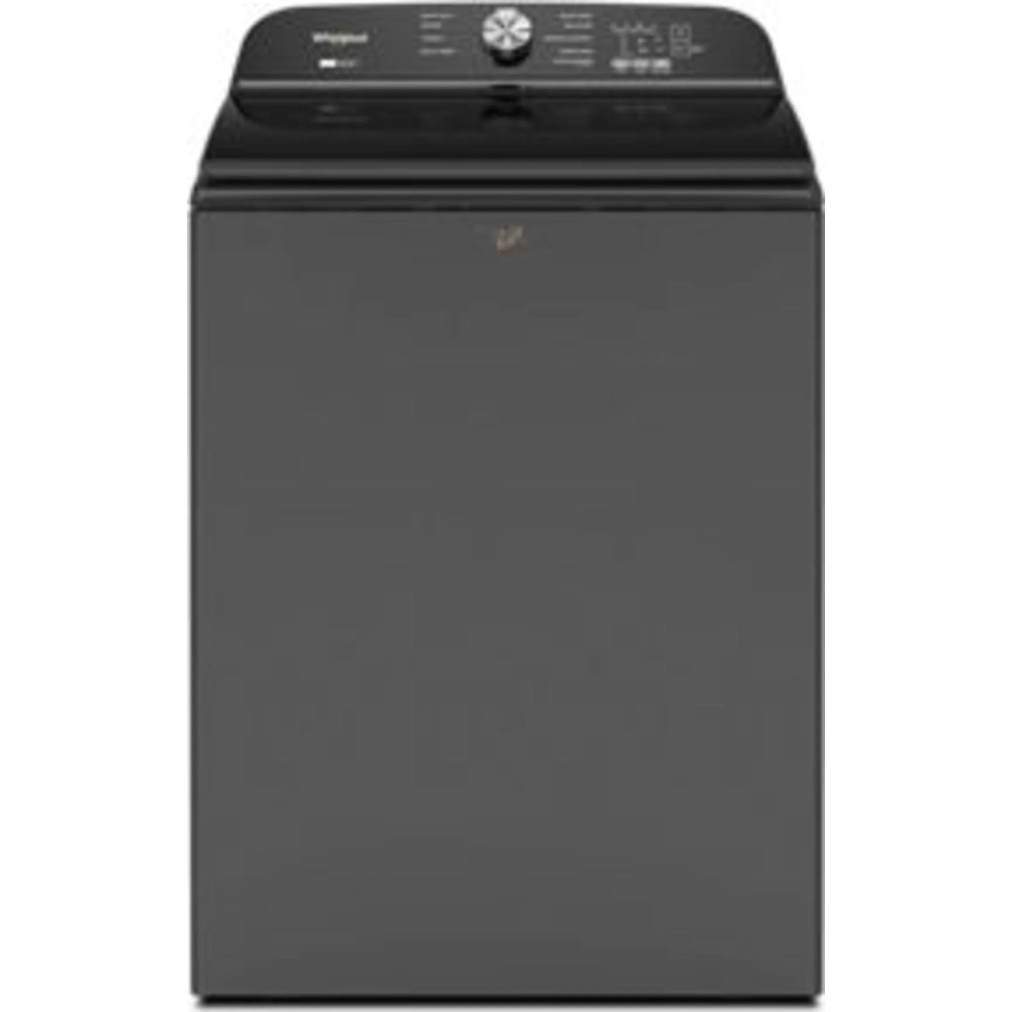 Whirlpool 6.0-6.1 Cu. Ft. Top Load Washer with Removable Agitator -Volcano Black (WTW6157PB) - Image 3