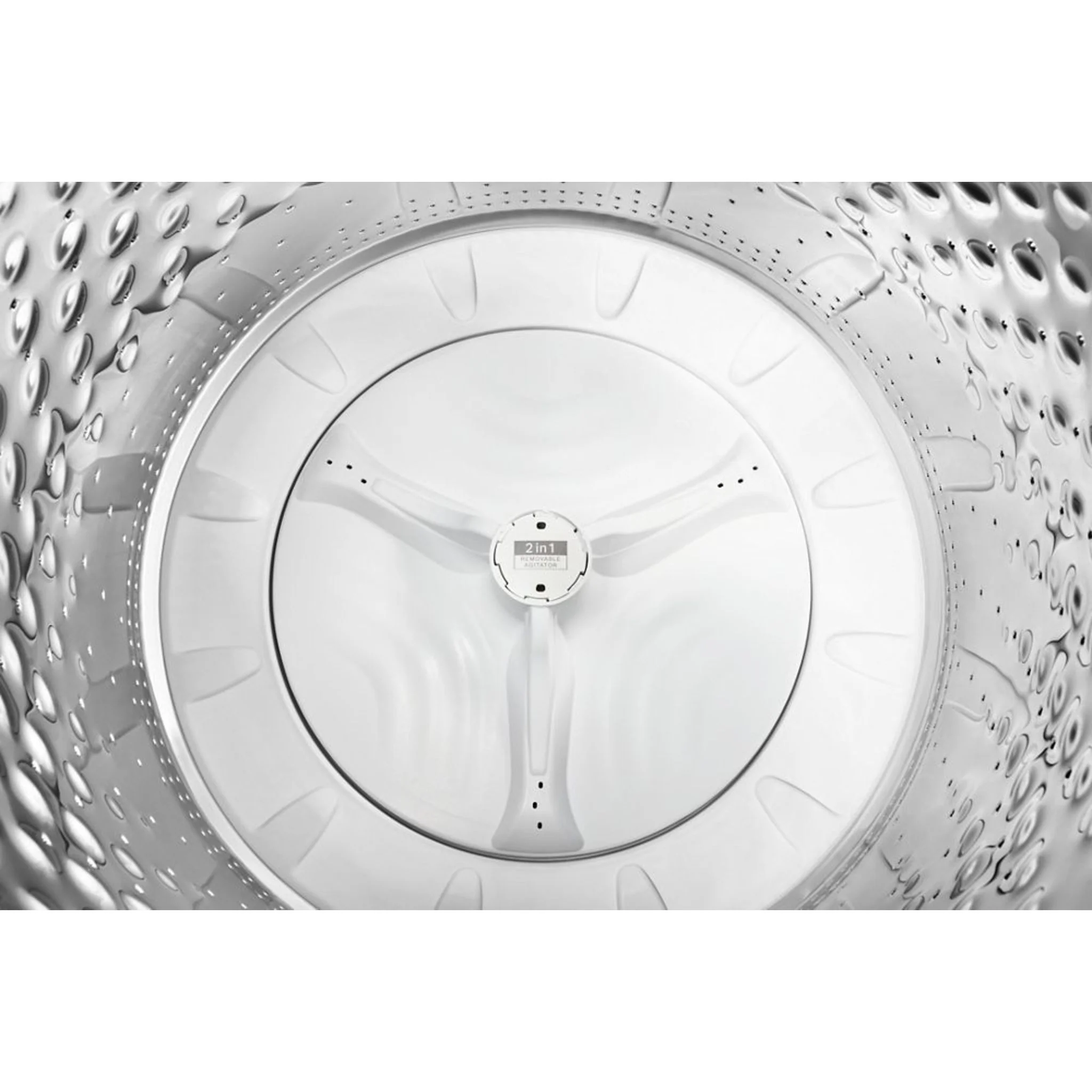 Whirlpool 6.0-6.1 Cu. Ft. Top Load Washer with Removable Agitator -White (WTW6157PW) - Image 3