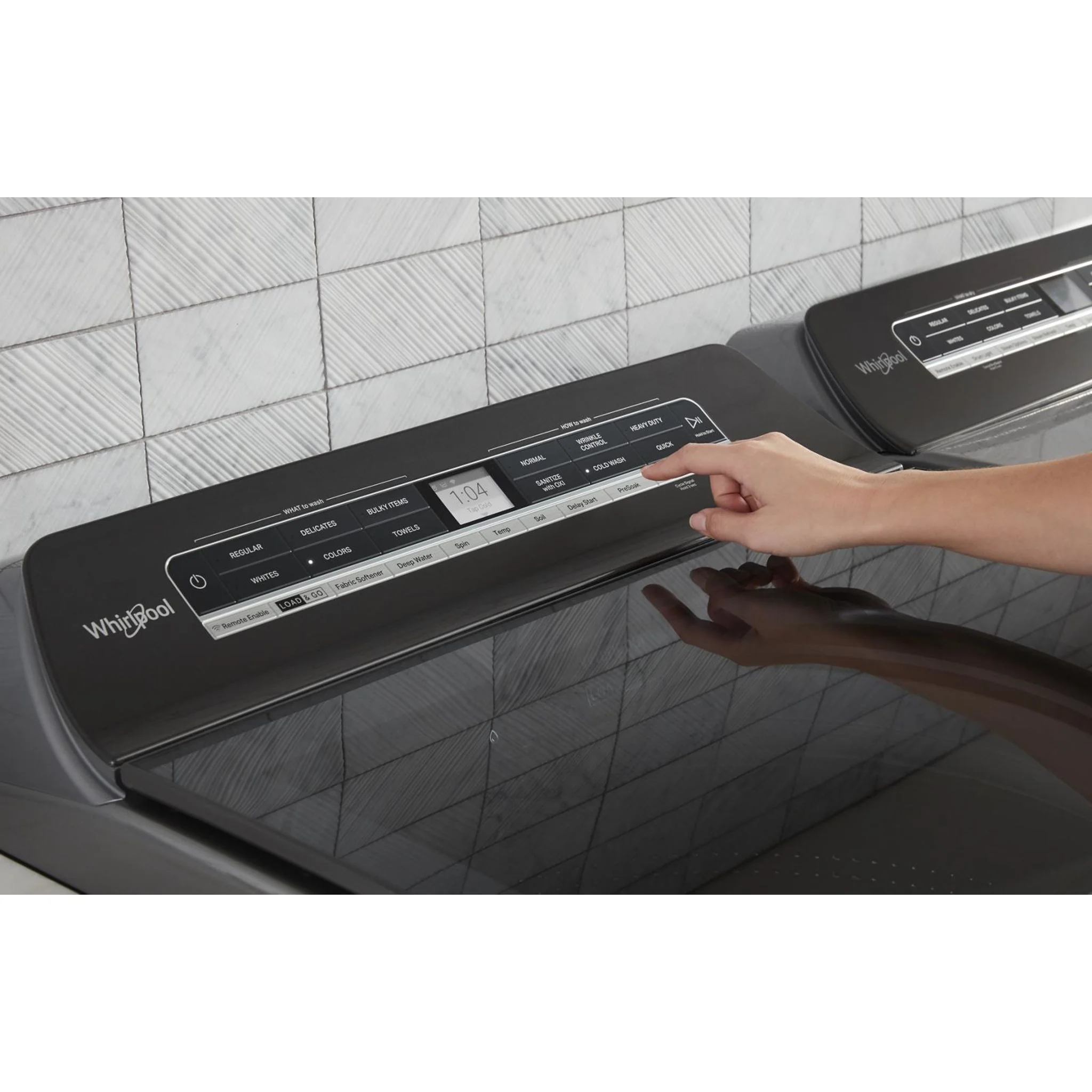 Whirlpool 6.1 cu. ft. I.E.C. Smart Top Load Washer (WTW7120HC) - Image 45