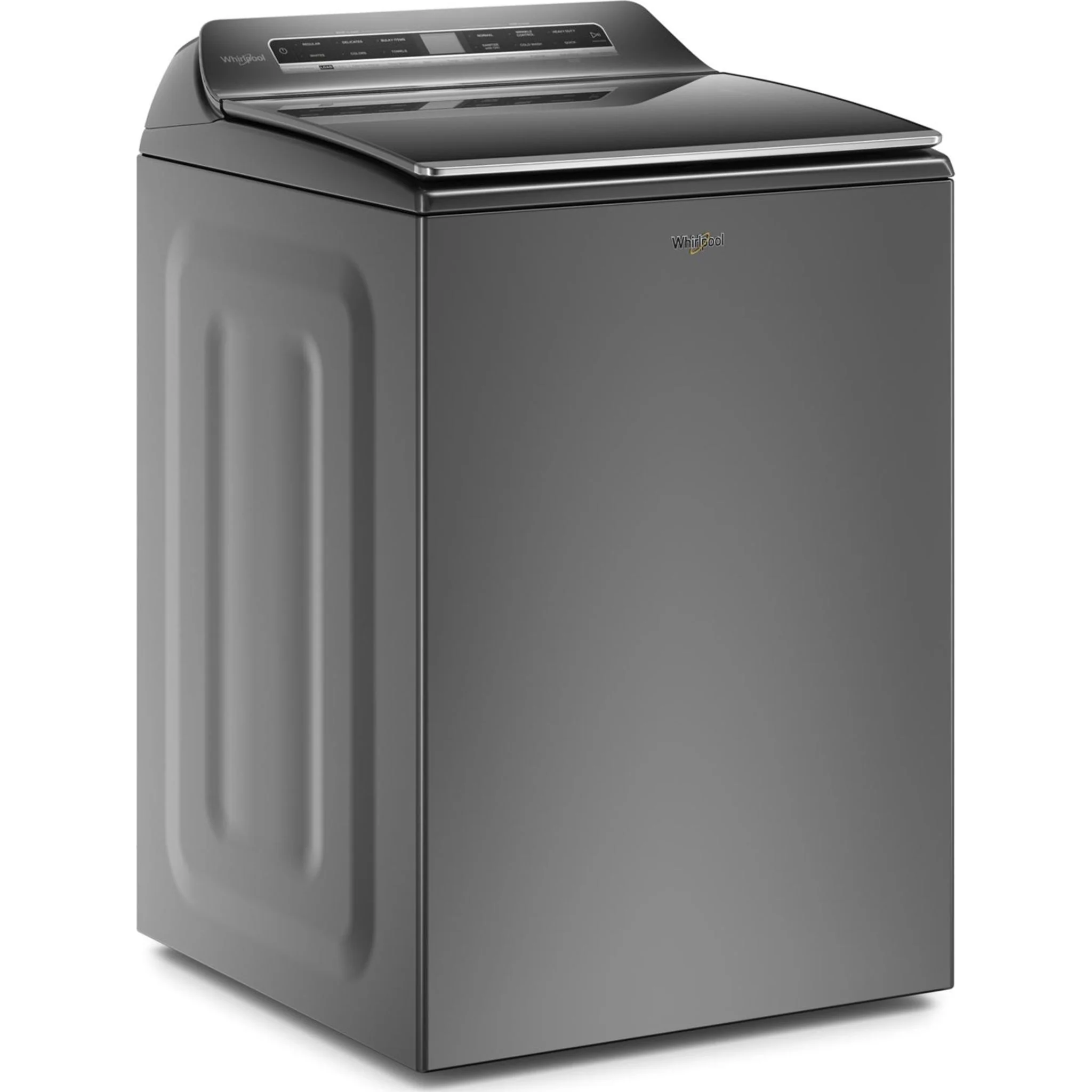 Whirlpool 6.0 - 6.1 cu. ft.(IEC) Top Load Washer with 2 in 1 Removable Agitator -Chrome Shadow (WTW8127LC) - Image 9
