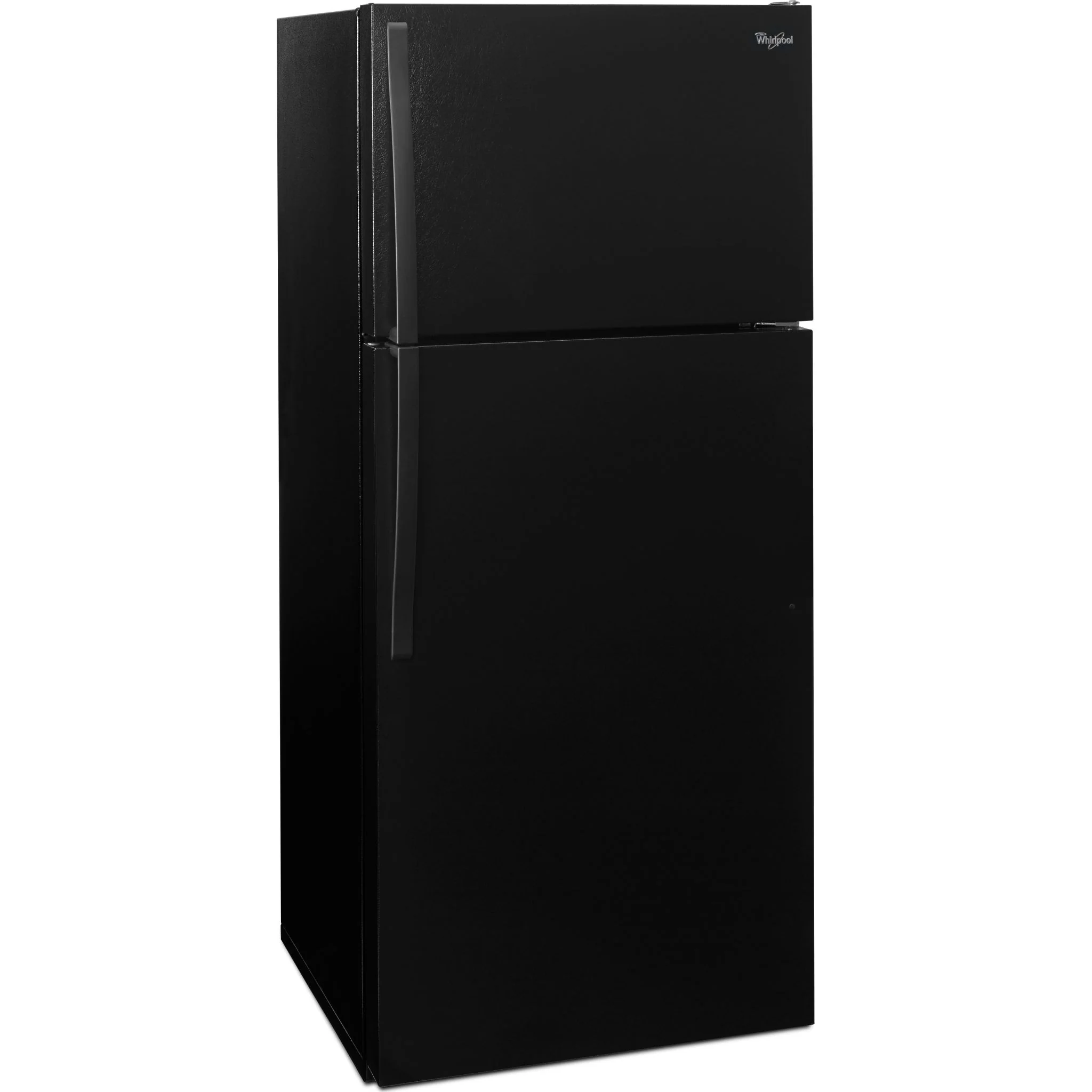 Whirlpool 28-inch Wide Top Freezer Refrigerator - 14 cu. ft. -Black (WRT314TFDB) - Image 2