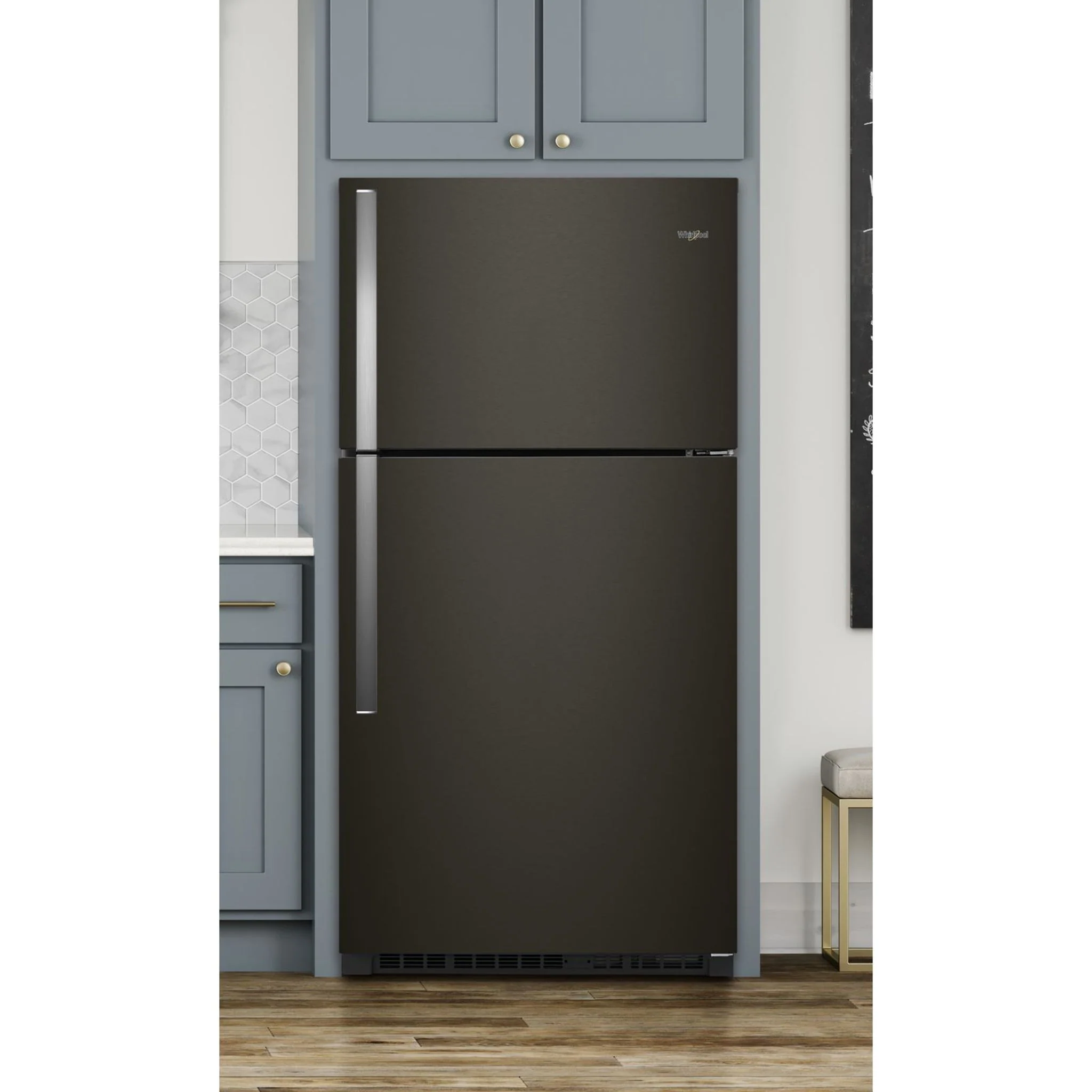 Whirlpool 33-inch Wide Top Freezer Refrigerator - 21 cu. ft. -Black Stainless (WRT541SZHV) - Image 29
