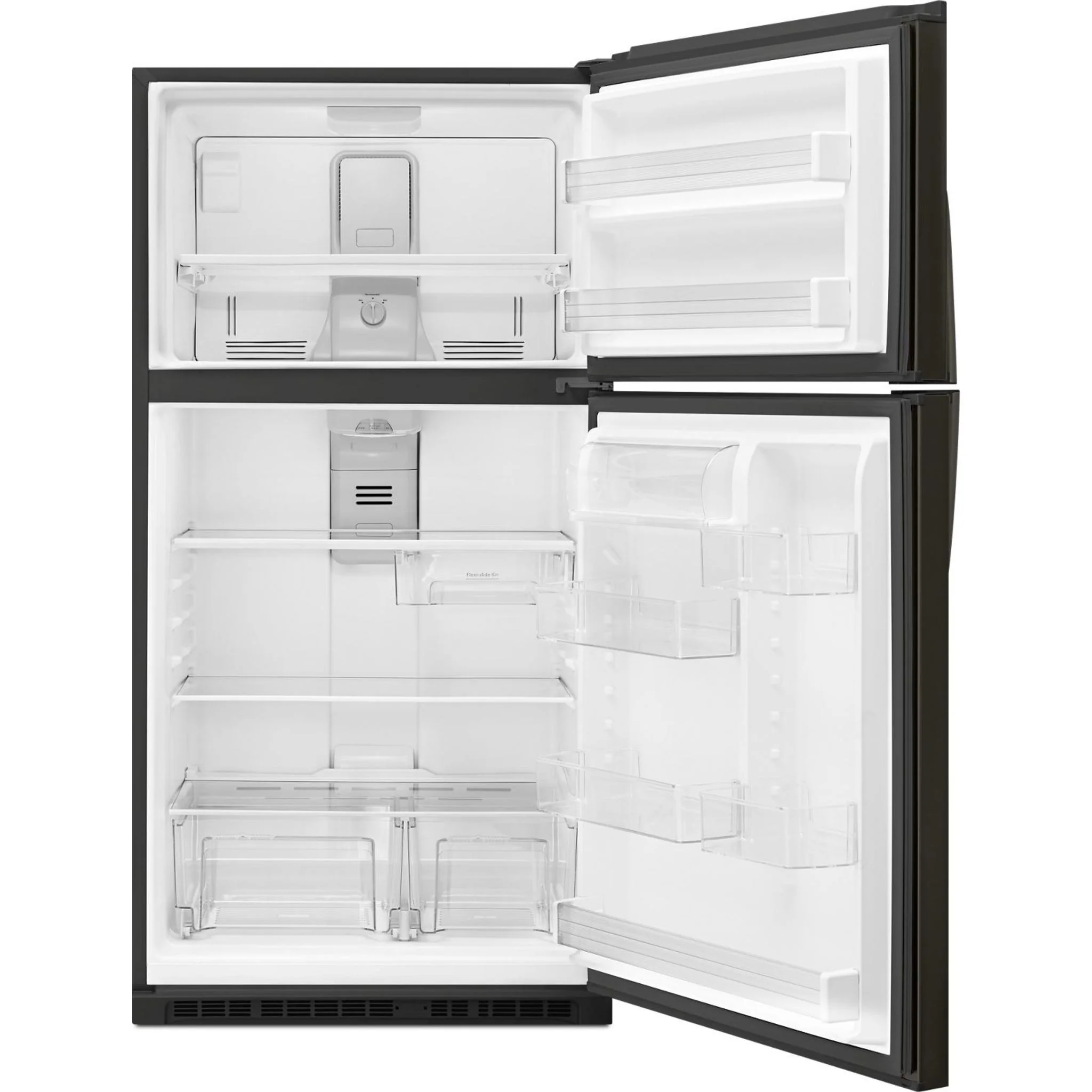 Whirlpool 33-inch Wide Top Freezer Refrigerator - 21 cu. ft. -Black Stainless (WRT541SZHV) - Image 34