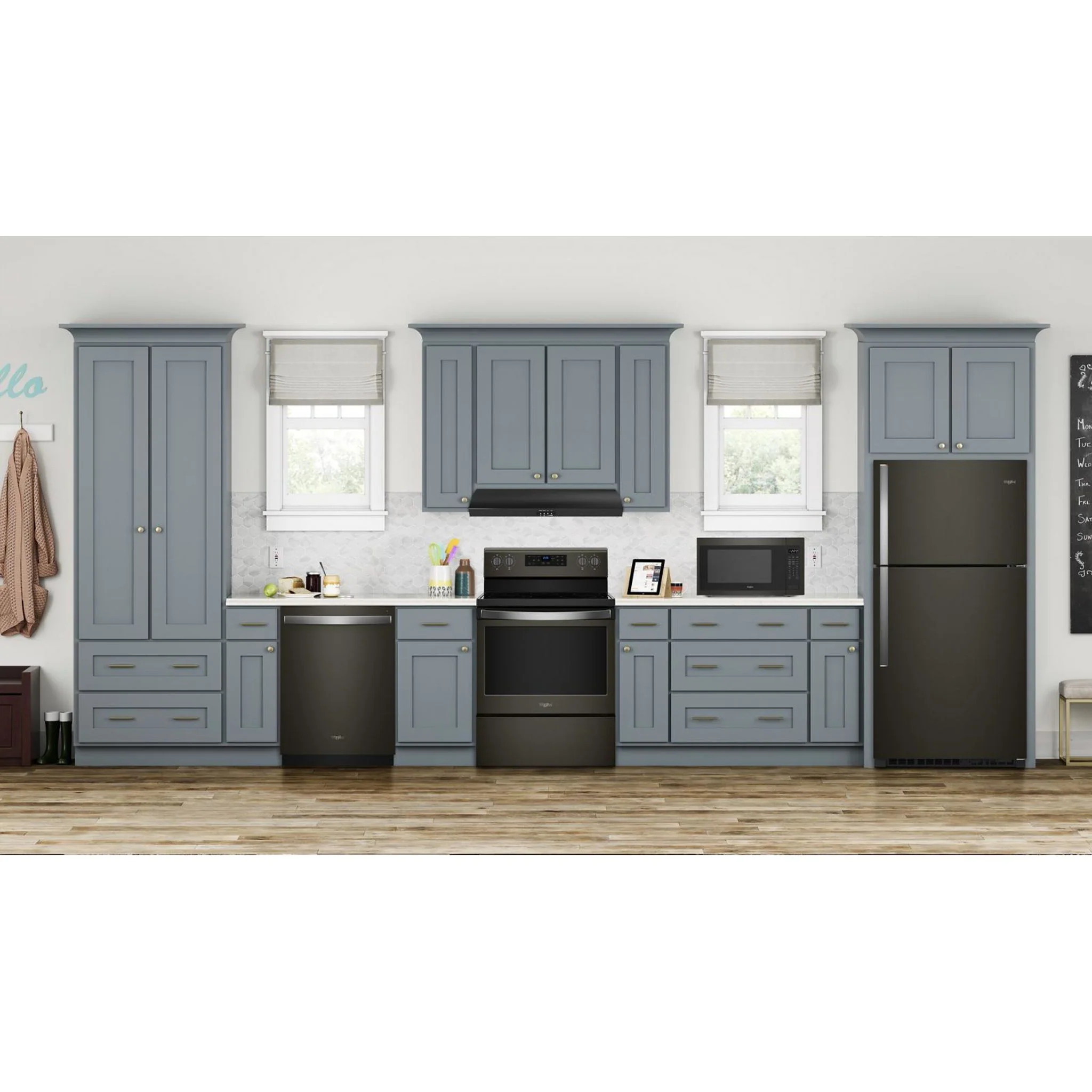 Whirlpool 33-inch Wide Top Freezer Refrigerator - 21 cu. ft. -Black Stainless (WRT541SZHV) - Image 36