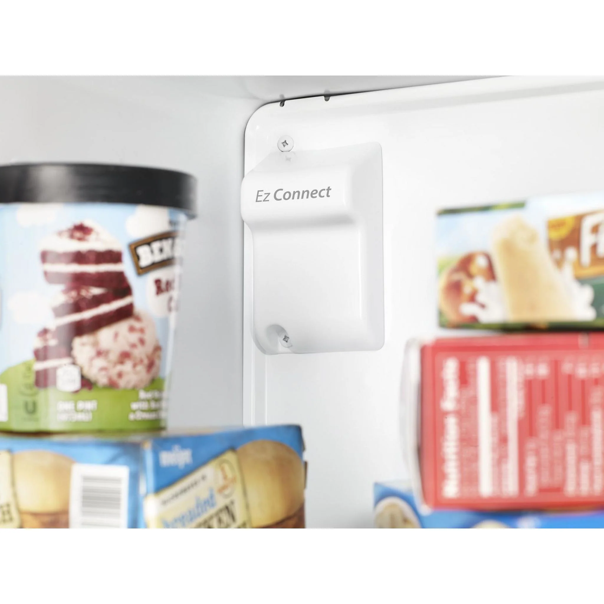 Whirlpool 28-inch Wide Refrigerator Compatible With The EZ Connect Icemaker Kit 18 Cu. Ft. -Print Resist Metallic Steel (WRT518SZFG) - Image 38