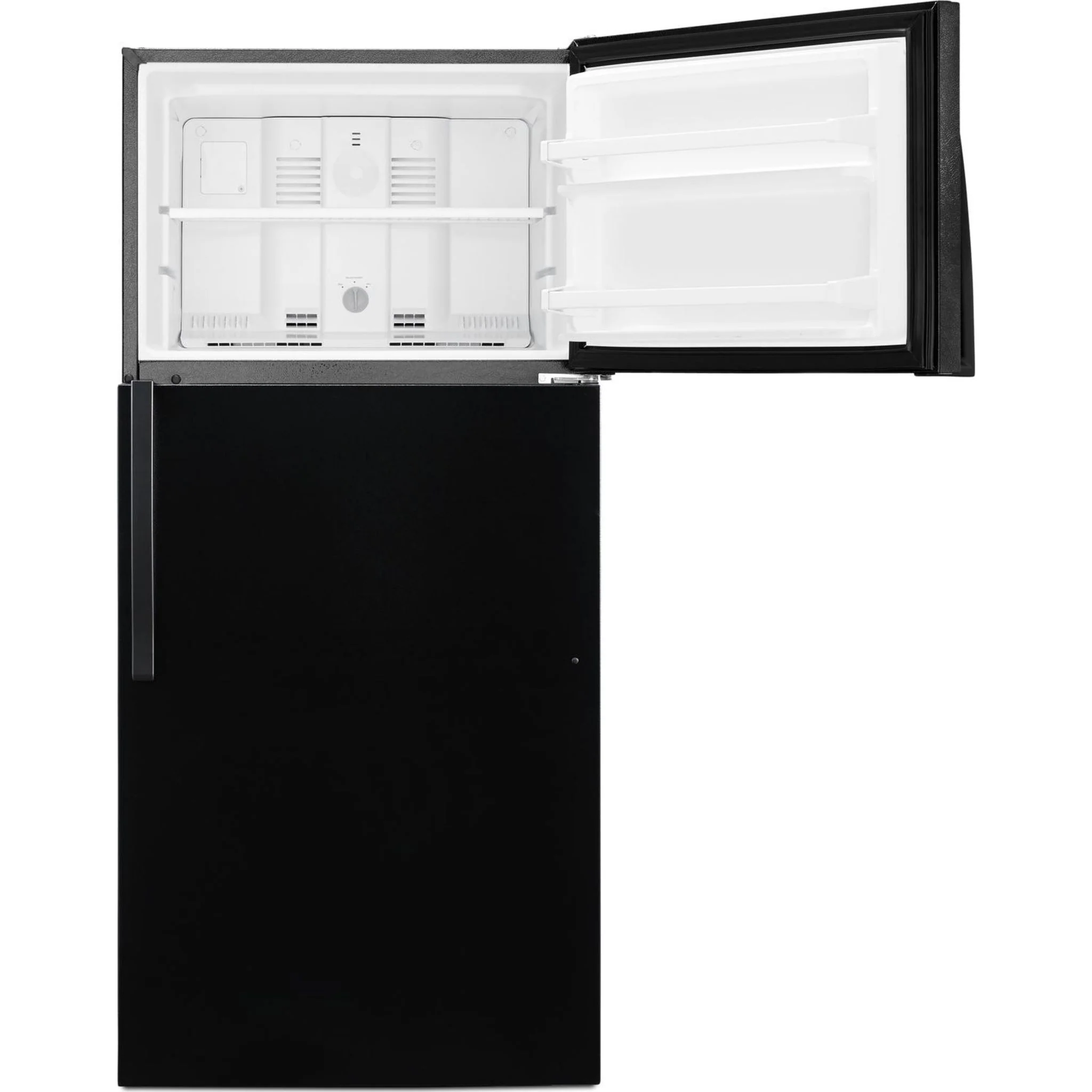 Whirlpool 28" Wide Top-Freezer Refrigerator with Freezer Temperature Control - Black (WRT134TFDB) - Image 11