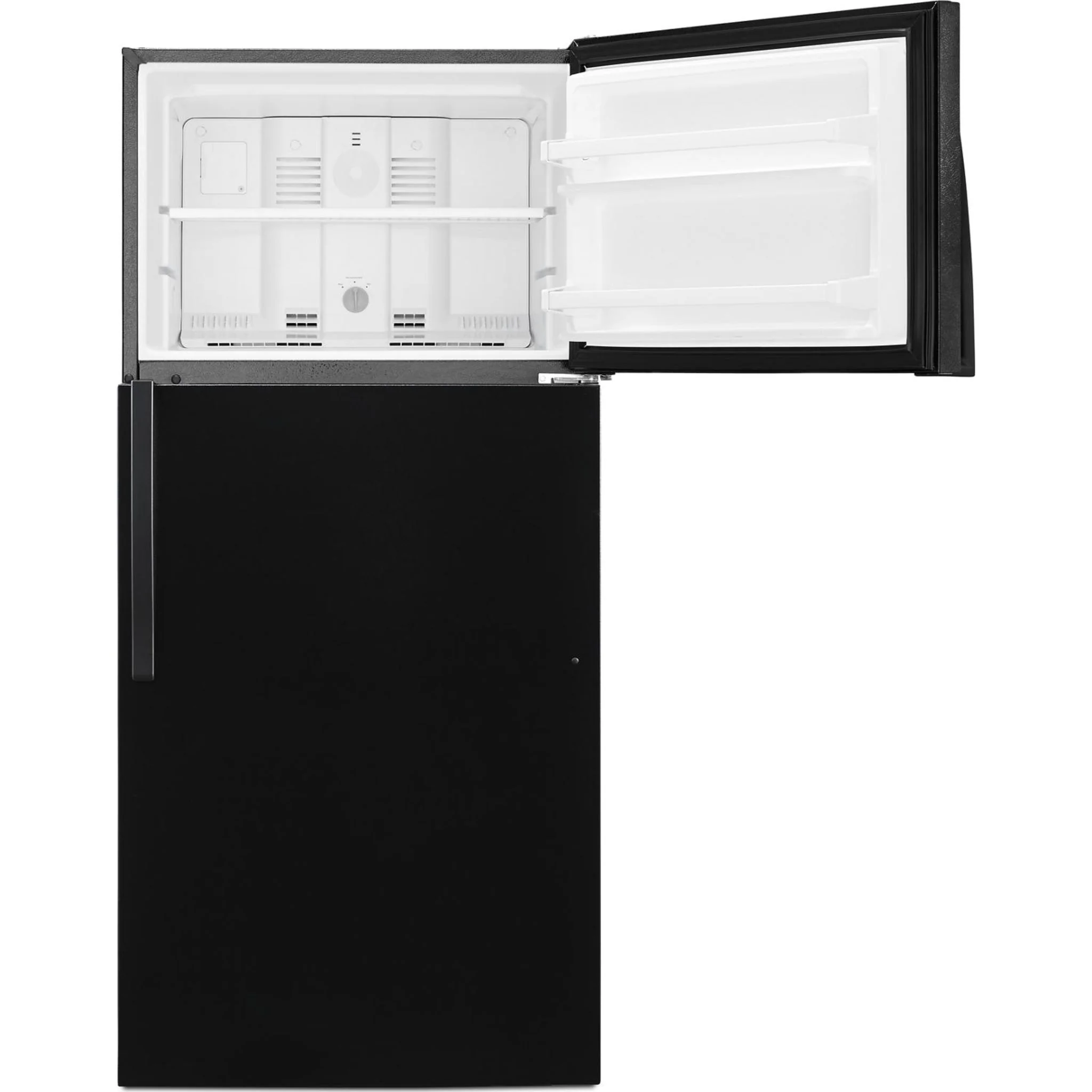 Whirlpool 28" Wide Top-Freezer Refrigerator with Freezer Temperature Control - Black (WRT134TFDB) - Image 27
