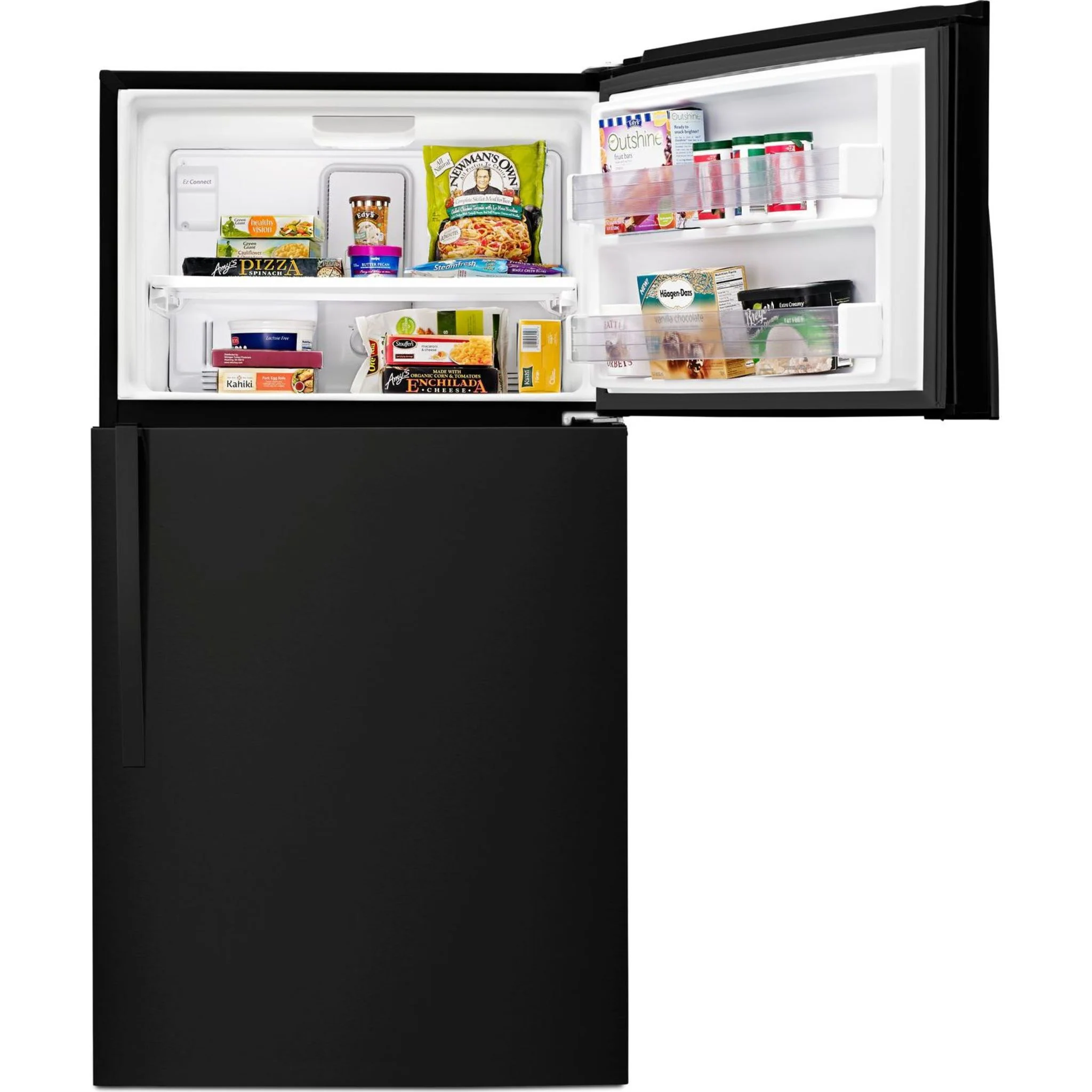 Whirlpool 33" Wide Top-Freezer Refrigerator with Optional EZ Connect Icemaker Kit -Black (WRT541SZDB) - Image 11