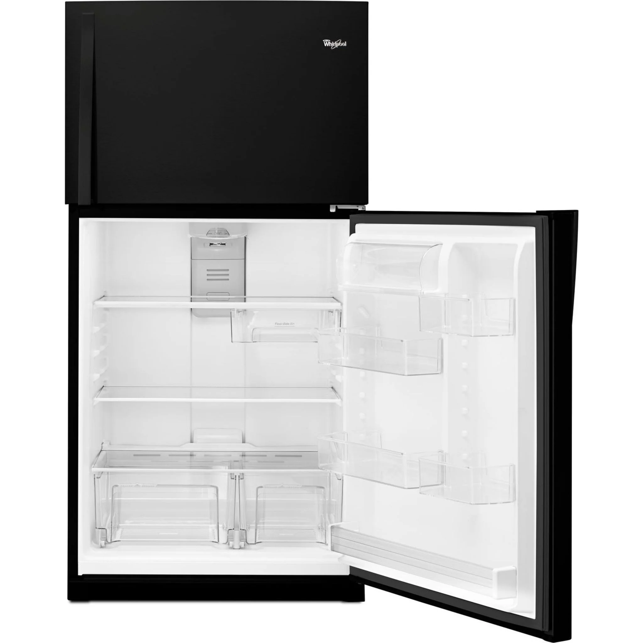 Whirlpool 33" Wide Top-Freezer Refrigerator with Optional EZ Connect Icemaker Kit -Black (WRT541SZDB) - Image 18