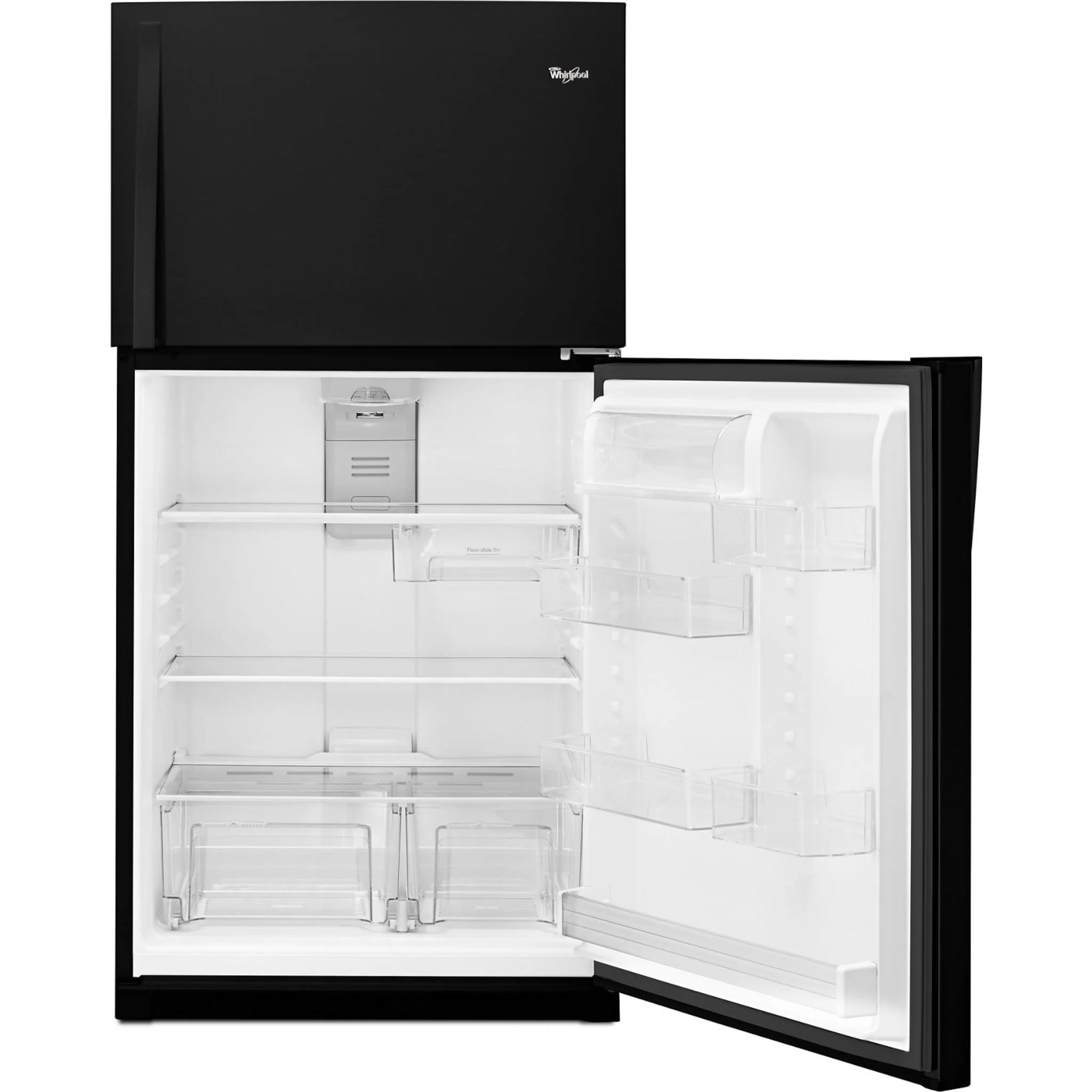 Whirlpool 33" Wide Top-Freezer Refrigerator with Optional EZ Connect Icemaker Kit -Black (WRT541SZDB) - Image 23