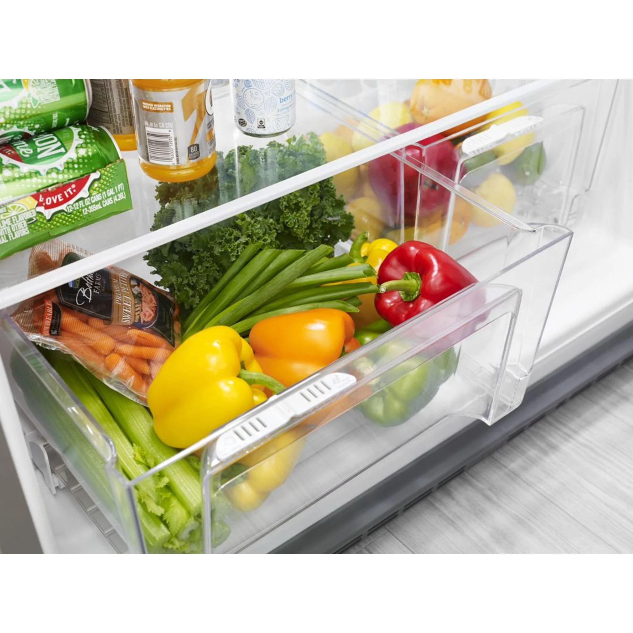 Whirlpool 33" Wide Top-Freezer Refrigerator with Optional EZ Connect Icemaker Kit -Black (WRT541SZDB) - Image 28