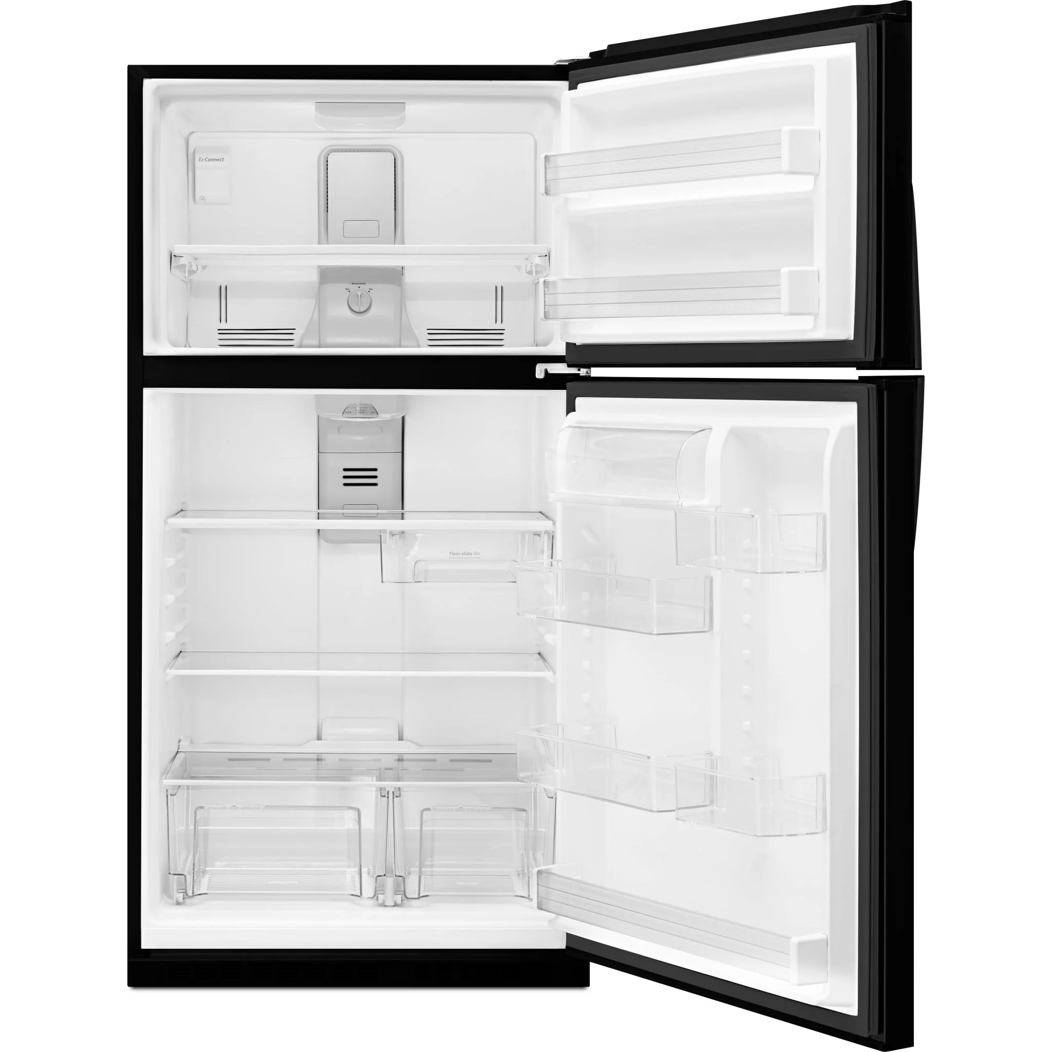 Whirlpool 33" Wide Top-Freezer Refrigerator with Optional EZ Connect Icemaker Kit -Black (WRT541SZDB) - Image 5