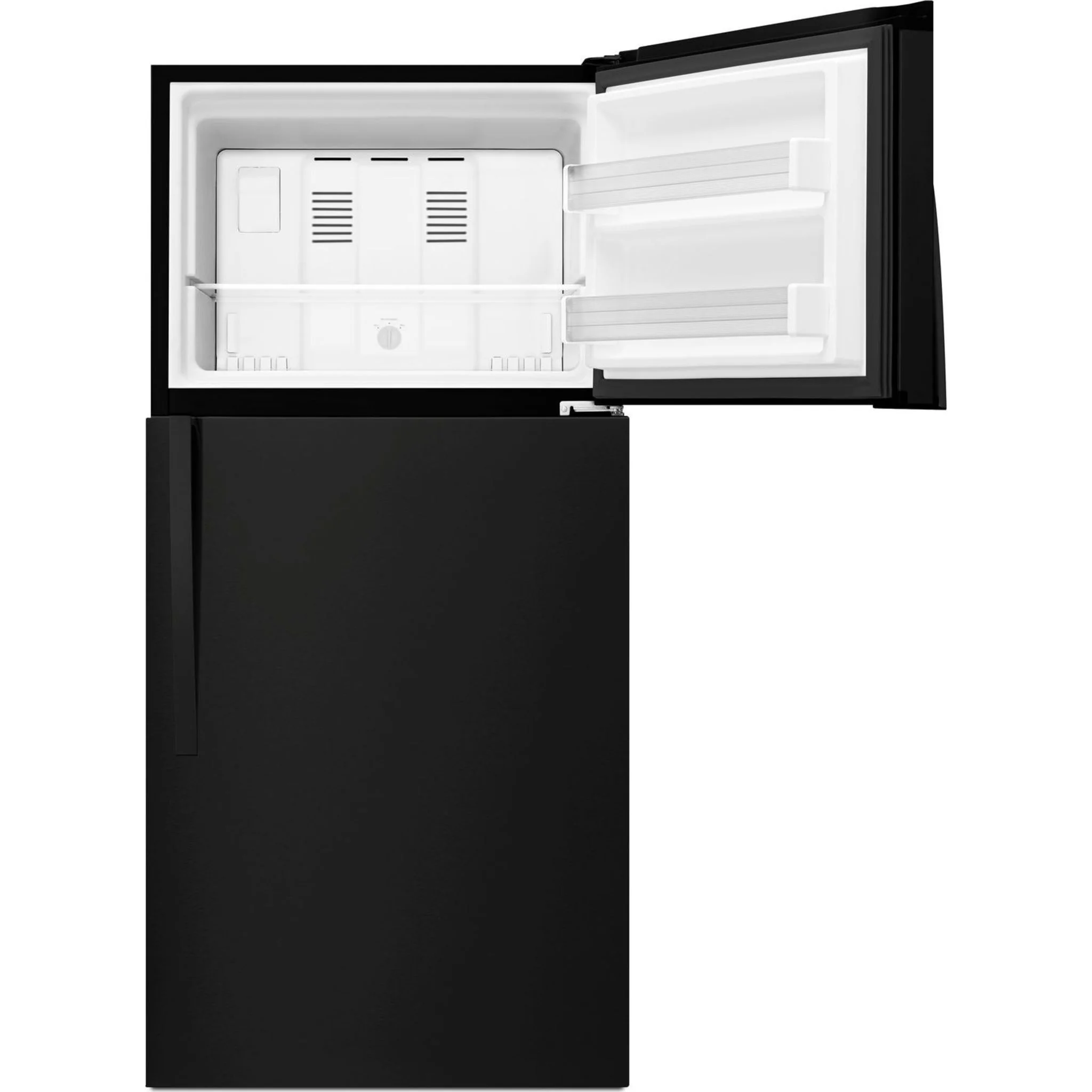 Whirlpool  30" Wide Top-Freezer Refrigerator - EZ Connect Icemaker Kit Compatible- 19.2 cu.ft. - Black (WRT519SZDB) - Image 10