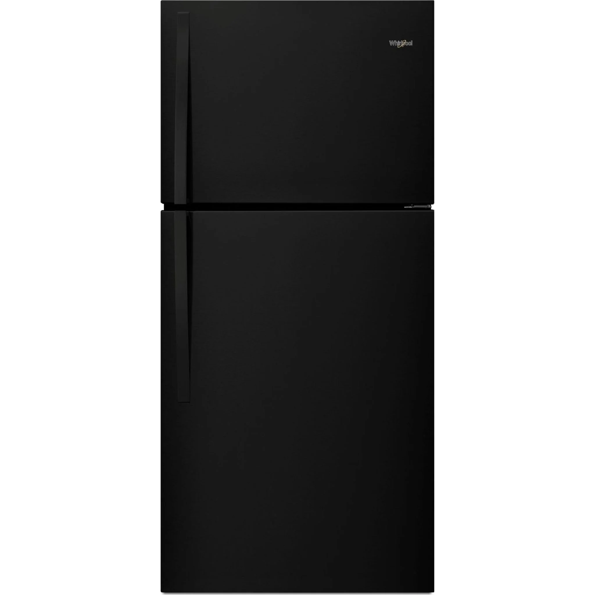 Whirlpool  30" Wide Top-Freezer Refrigerator - EZ Connect Icemaker Kit Compatible- 19.2 cu.ft. - Black (WRT519SZDB) - Image 9